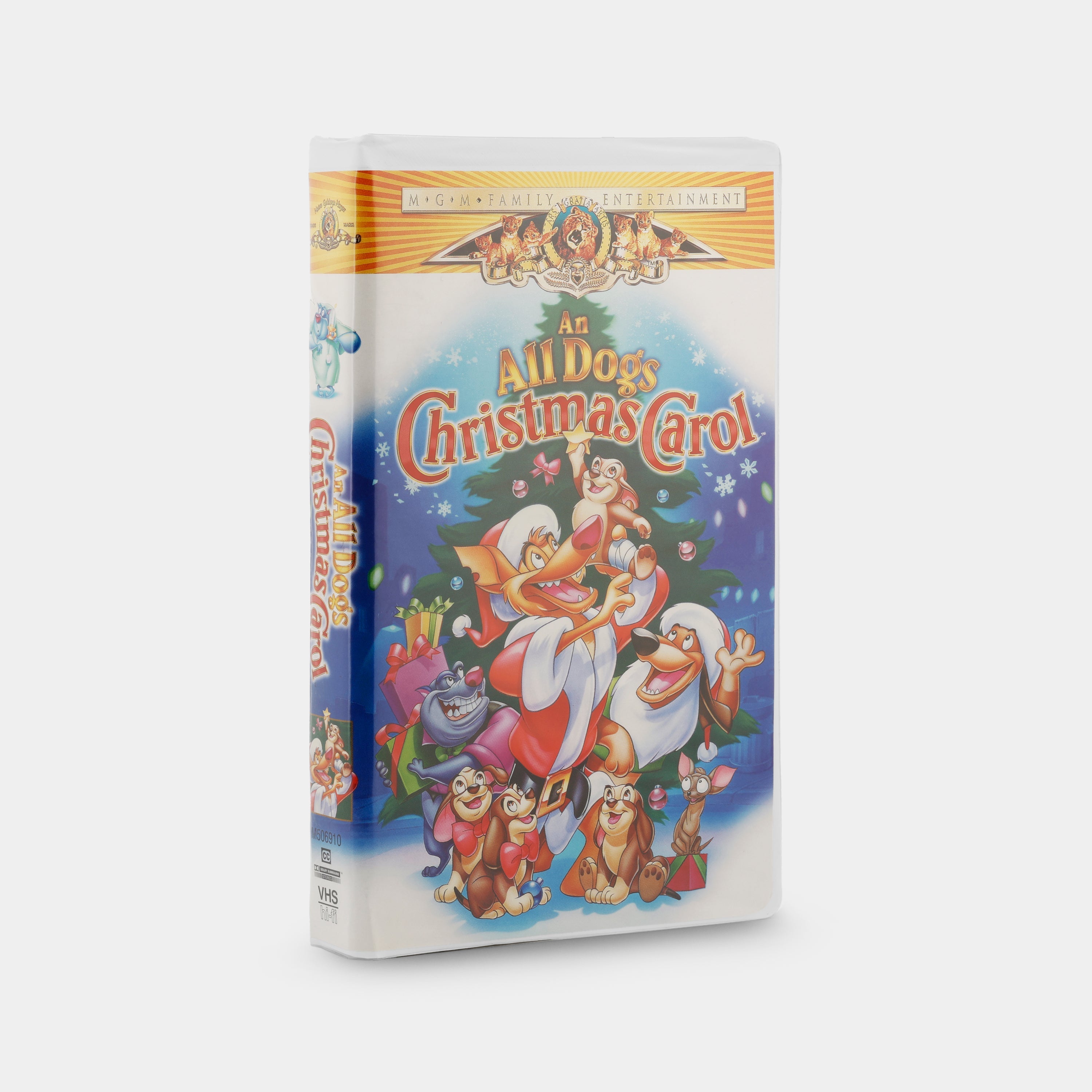 An All Dogs Christmas Carol VHS Tape
