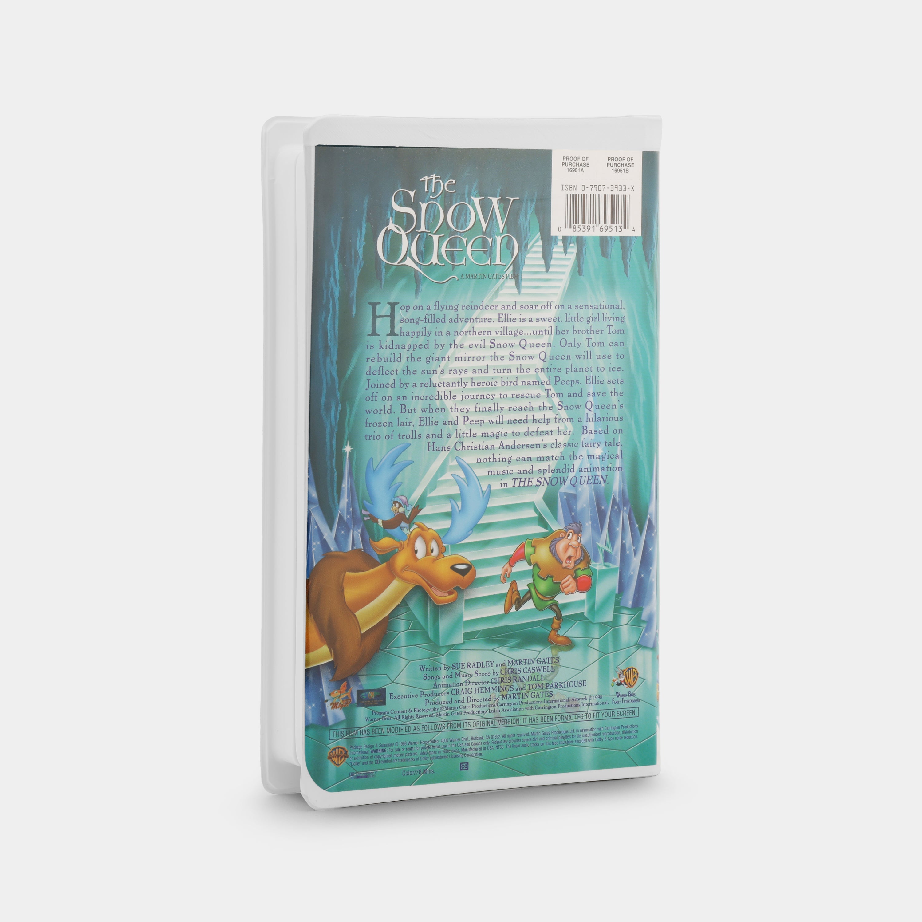 The Snow Queen VHS Tape