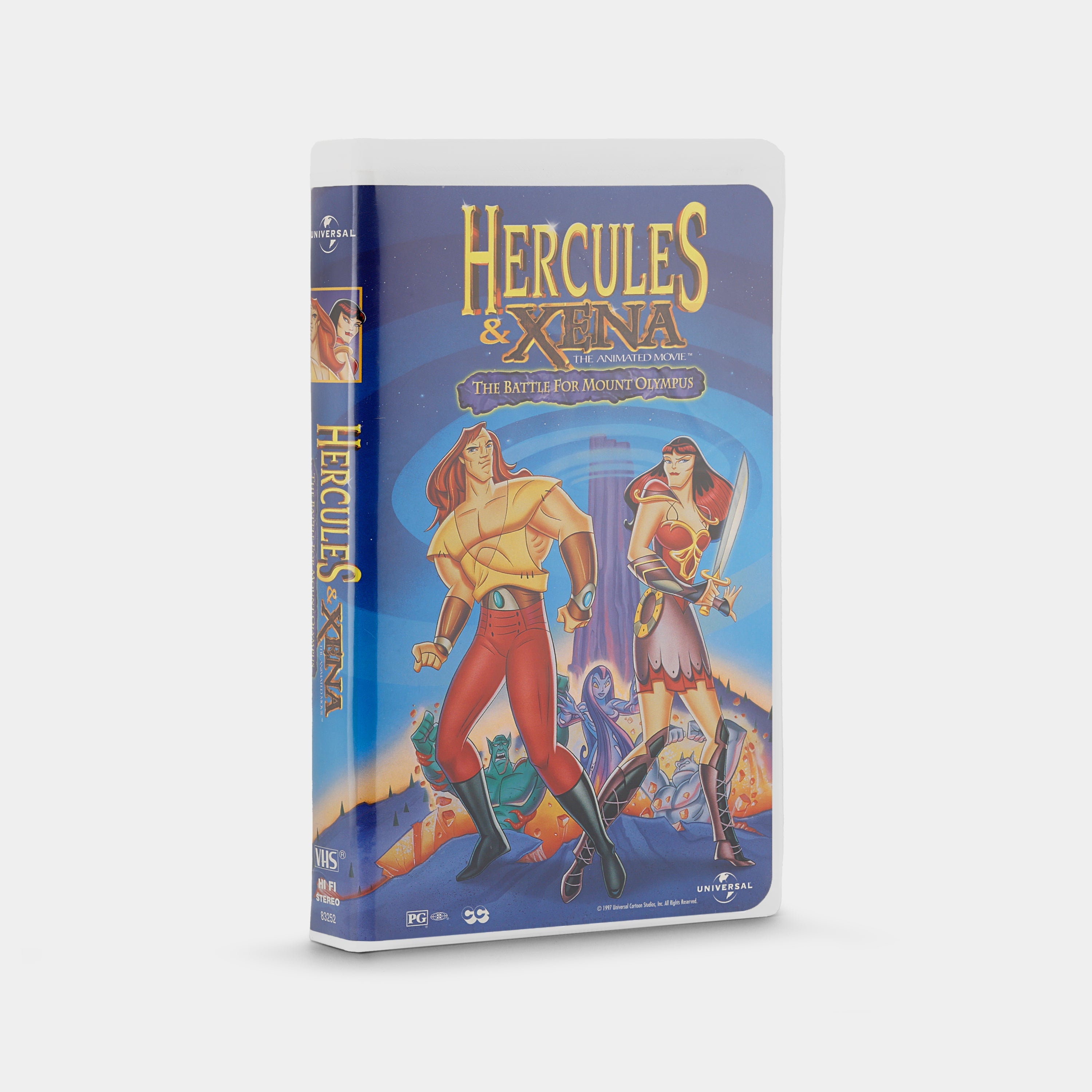Hercules & Xena – The Animated Movie: The Battle for Mount Olympus VHS Tape