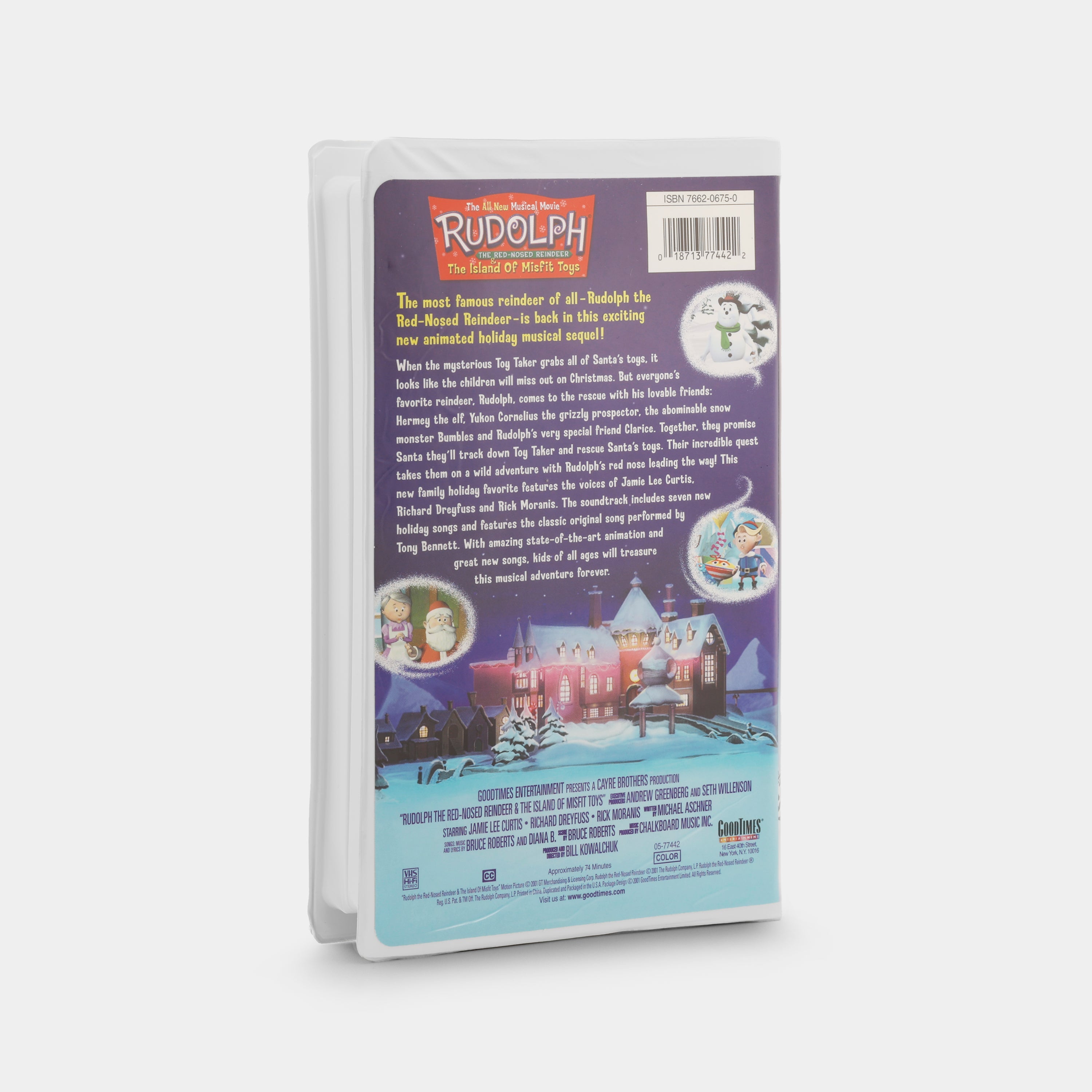 Rudolph the Red-Nosed Reindeer & The Island of Misfit Toys VHS Tape