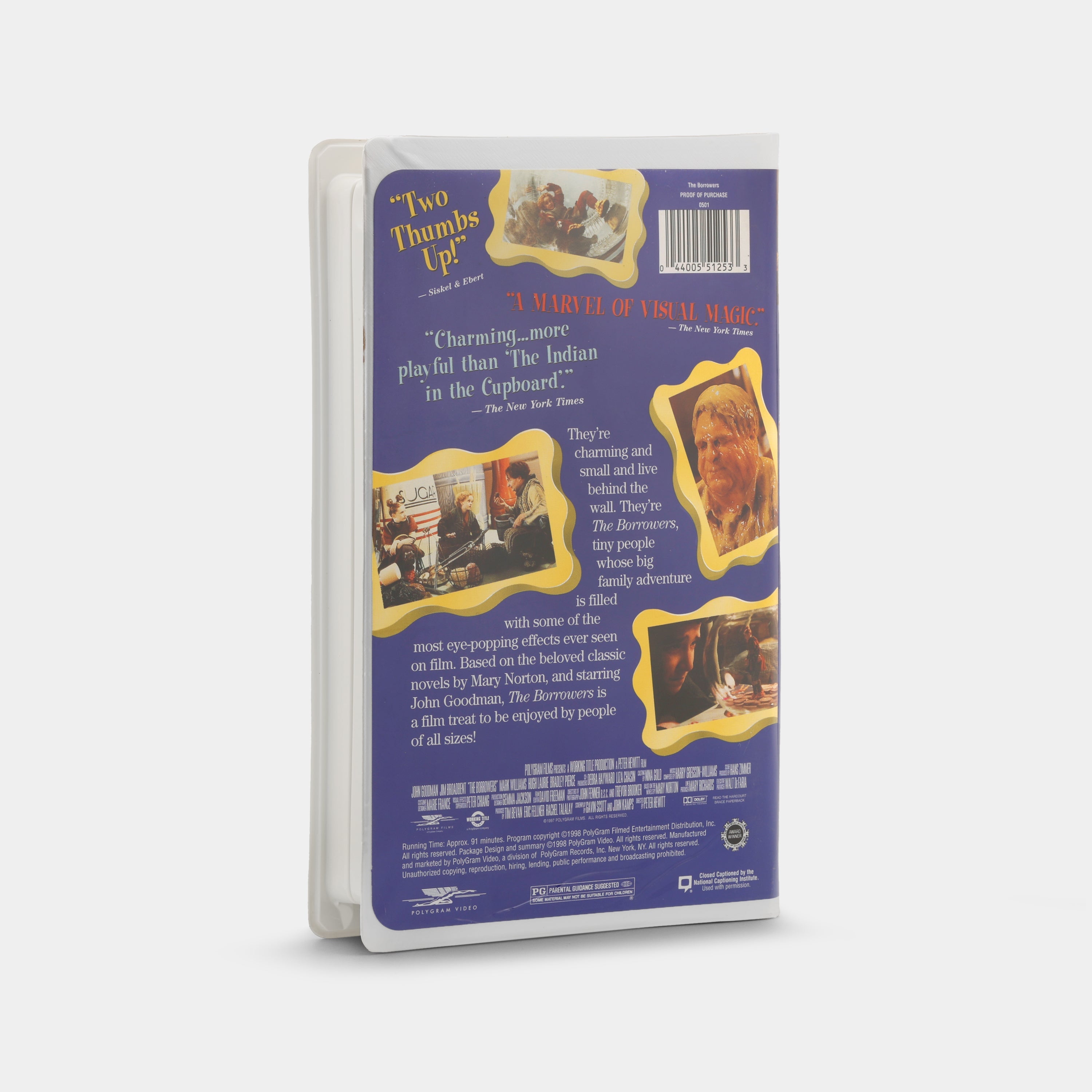 The Borrowers VHS Tape