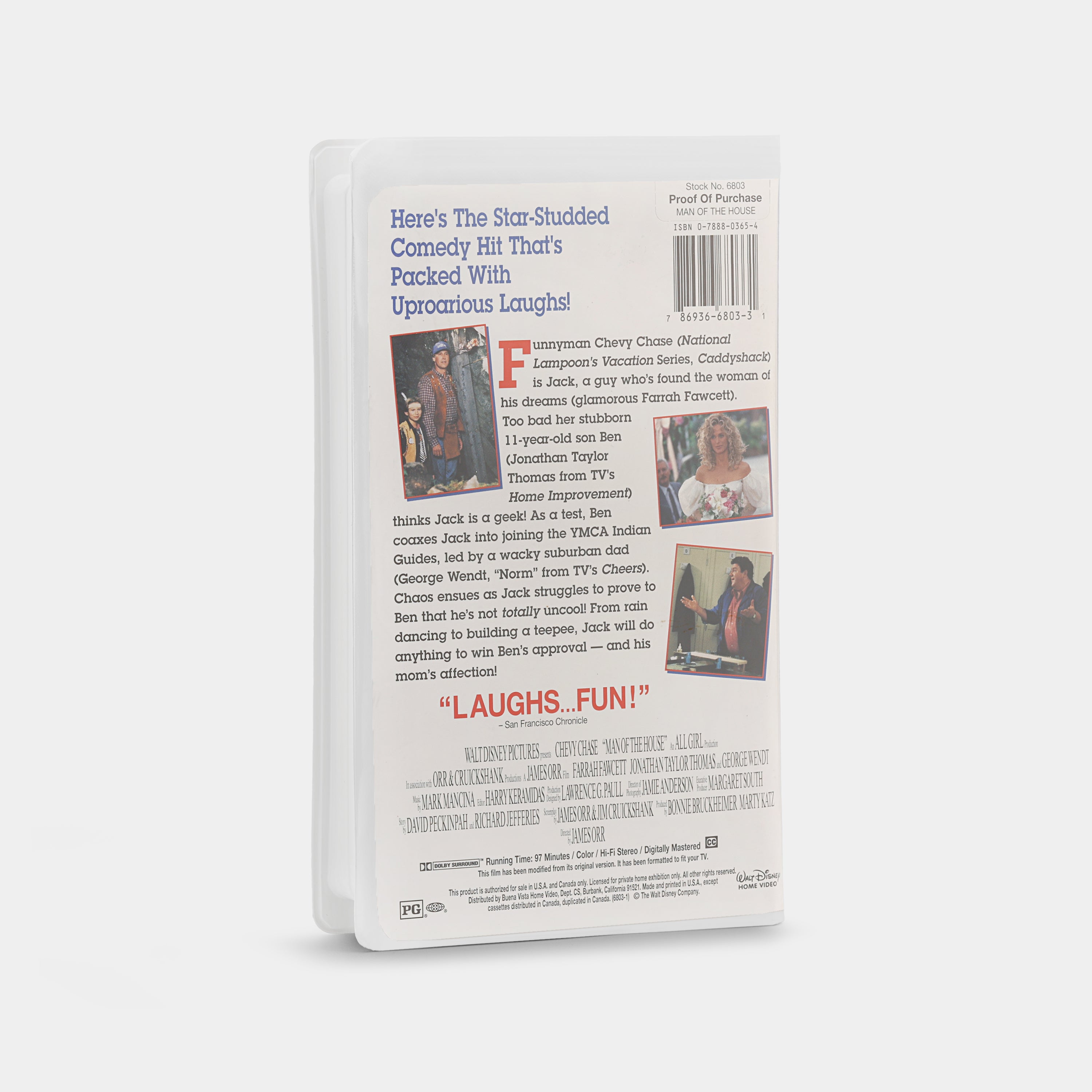 Man of the House VHS Tape