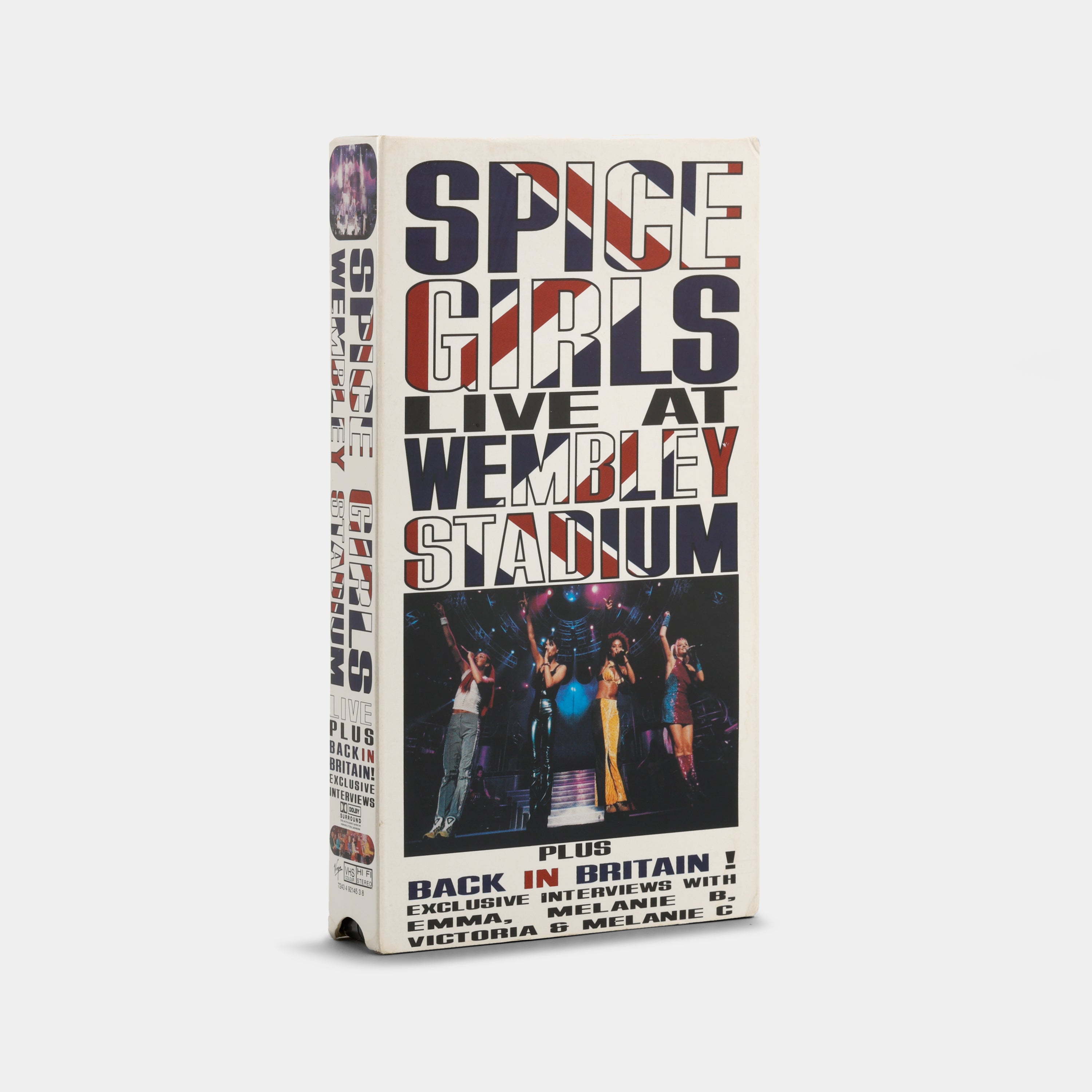 Spice Girls Live at Wembley Stadium VHS Tape