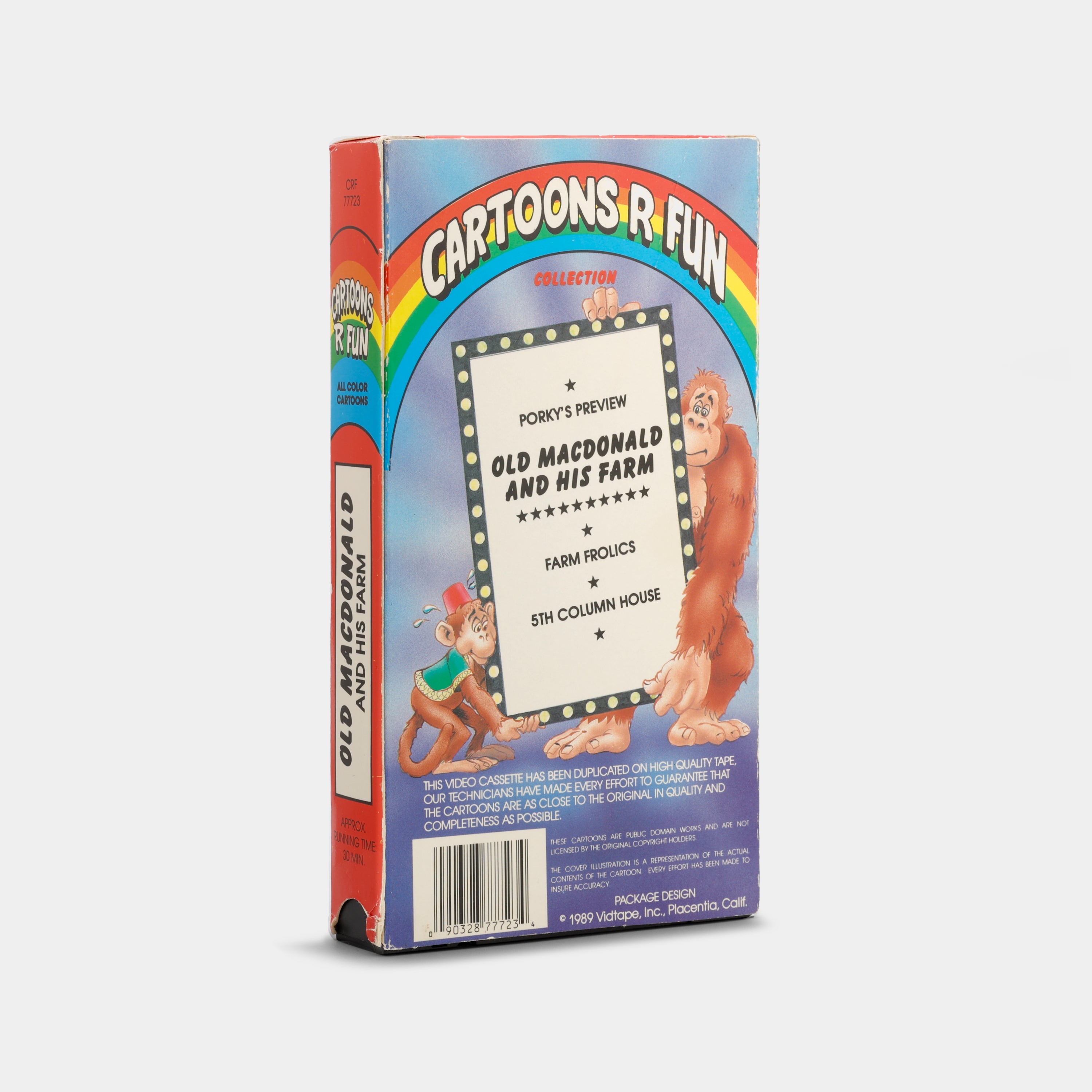 Cartoons R Fun Collection: Old MacDonald and His Farm VHS Tape