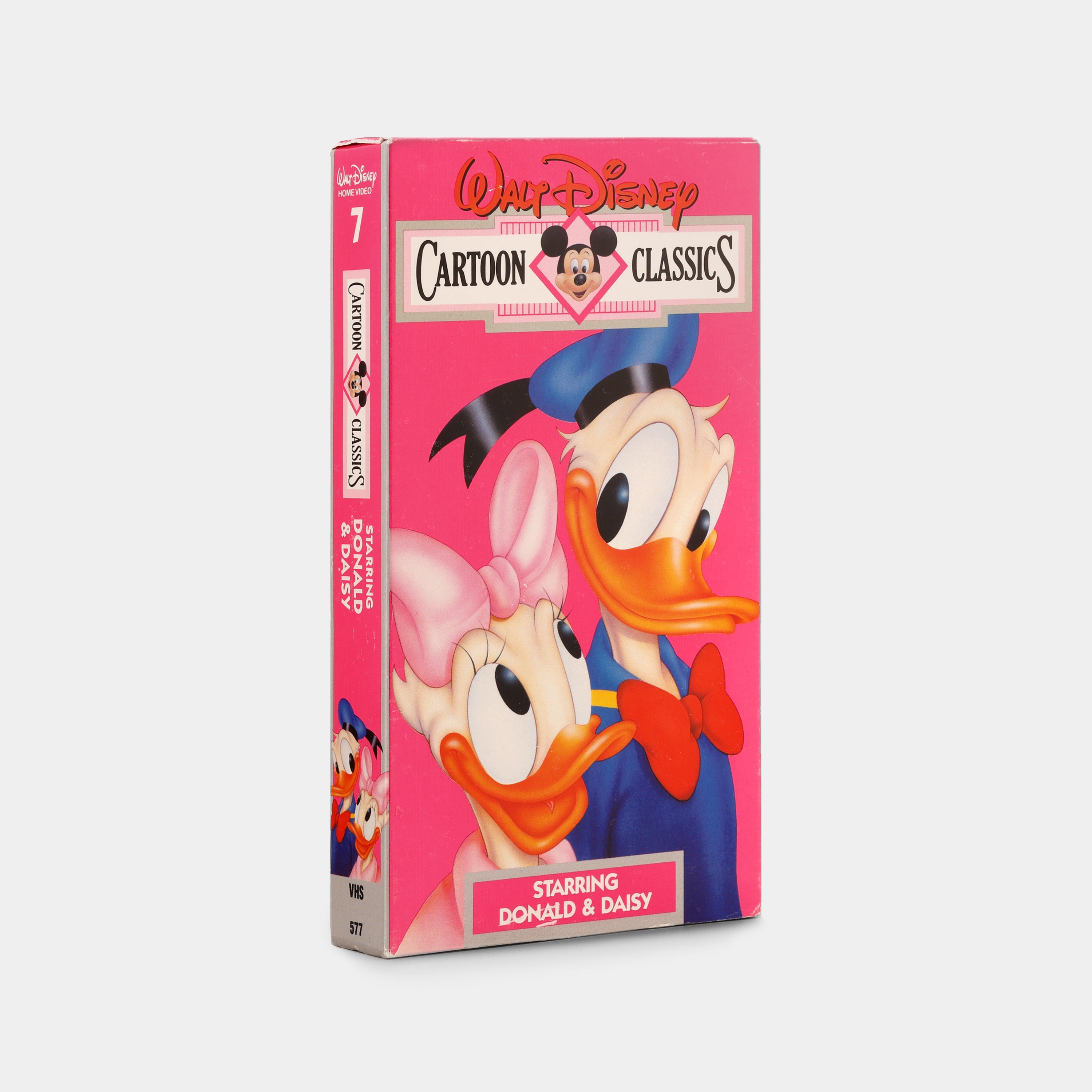 Walt Disney Cartoon Classics: Volume 7 – Starring Donald & Daisy VHS Tape