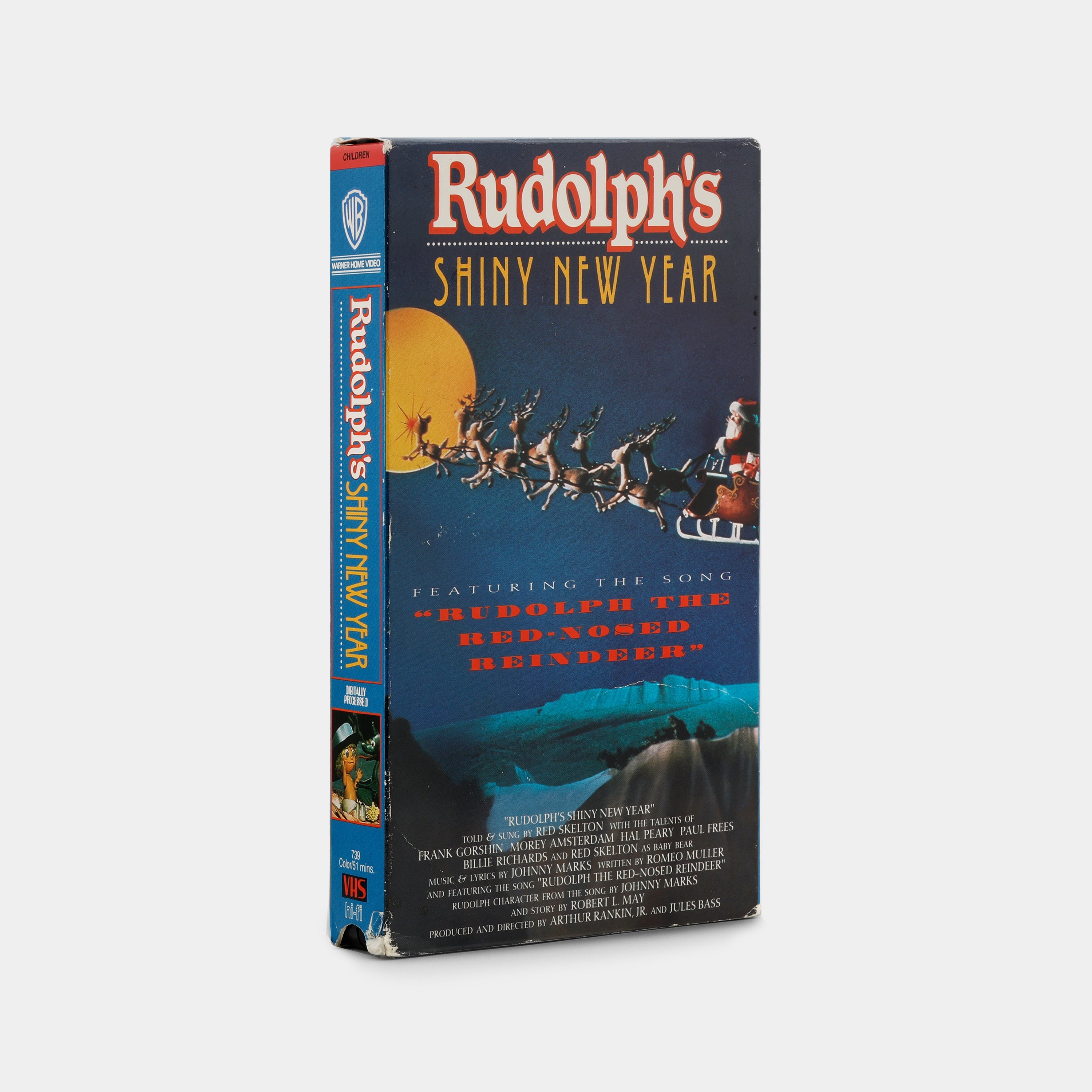 Rudolph’s Shiny New Year VHS Tape