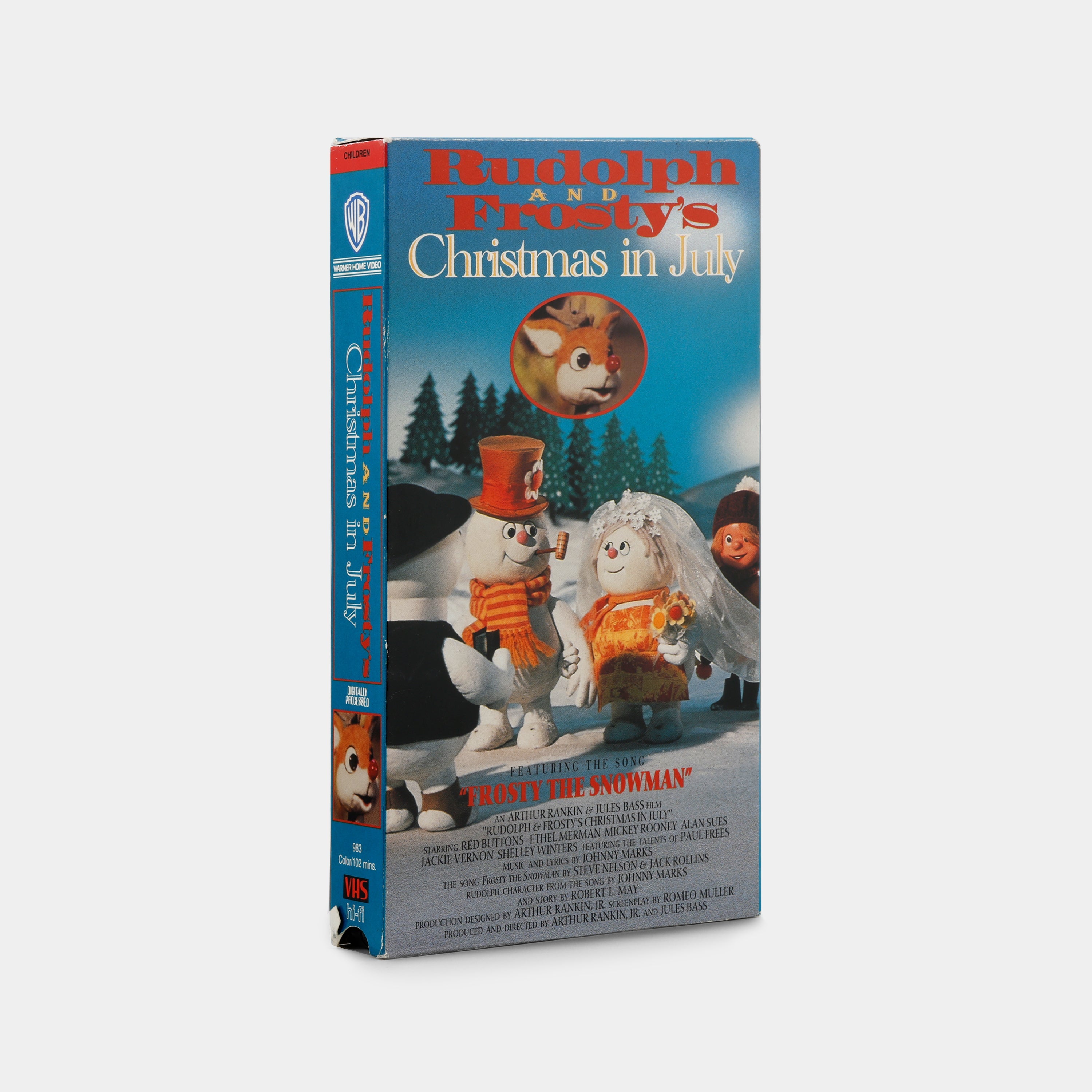 Rudolph and Frosty’s Christmas in July VHS Tape