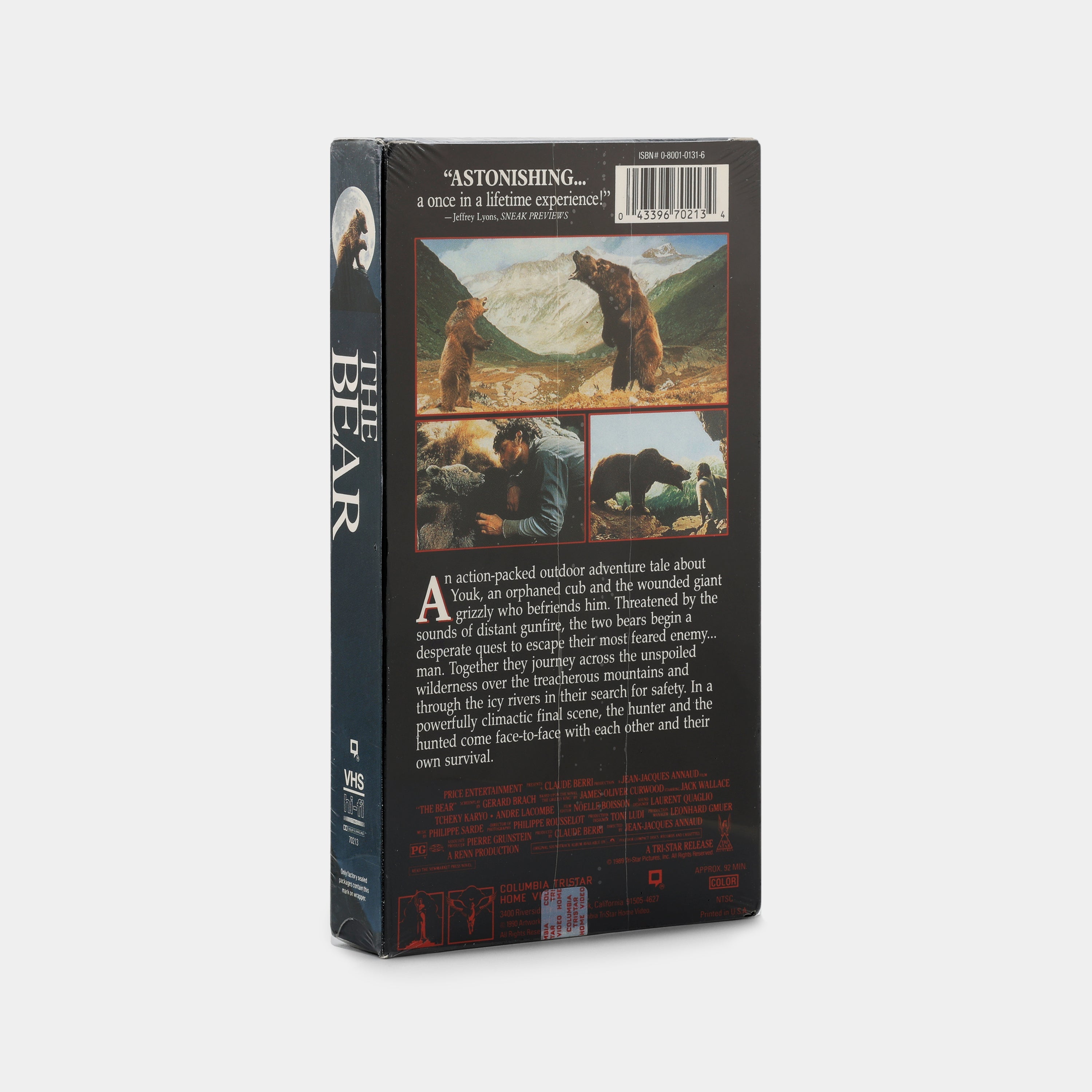 The Bear (Sealed) VHS Tape