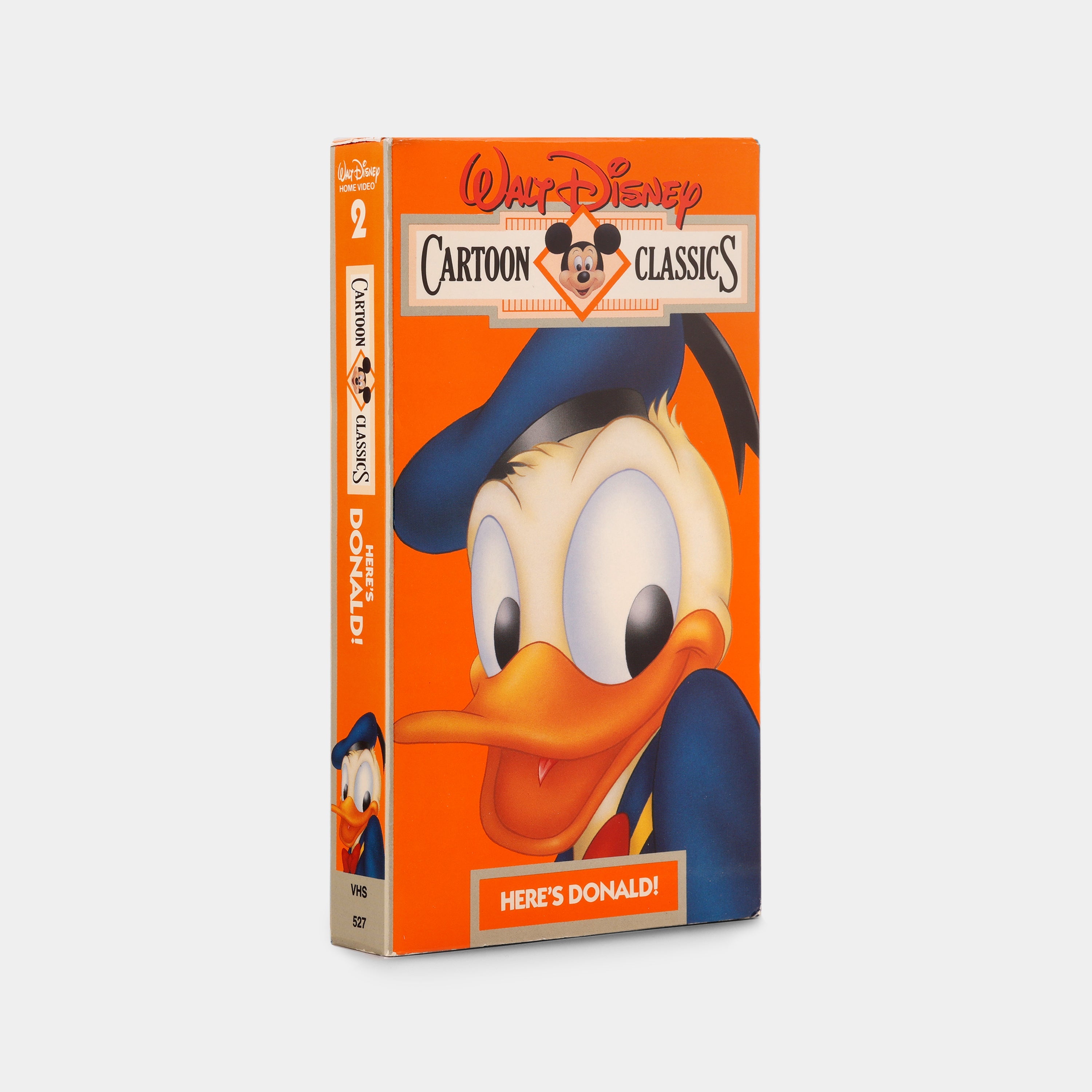 Cartoon Classics: Here’s Donald VHS Tape