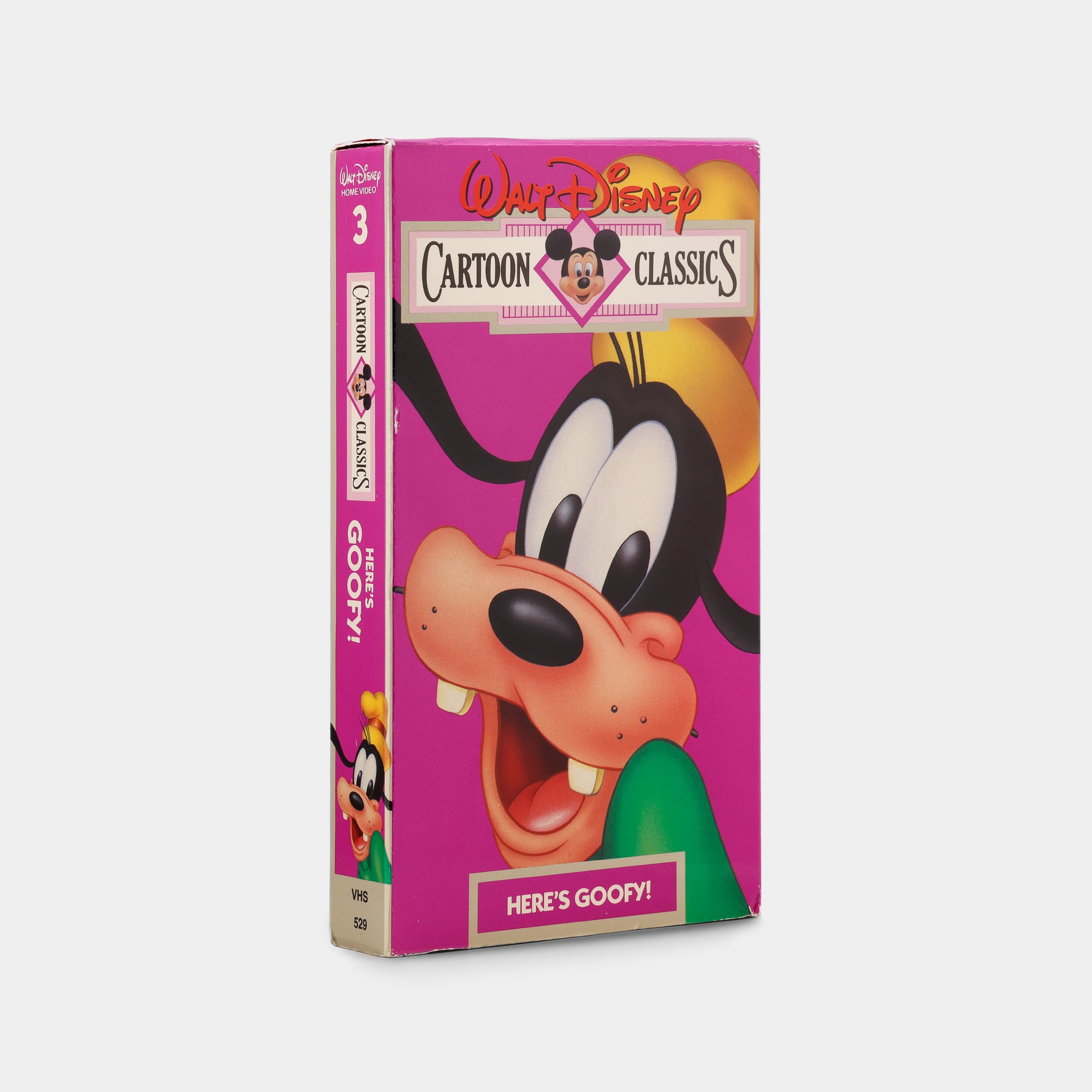 Cartoon Classics: Here’s Goofy VHS Tape