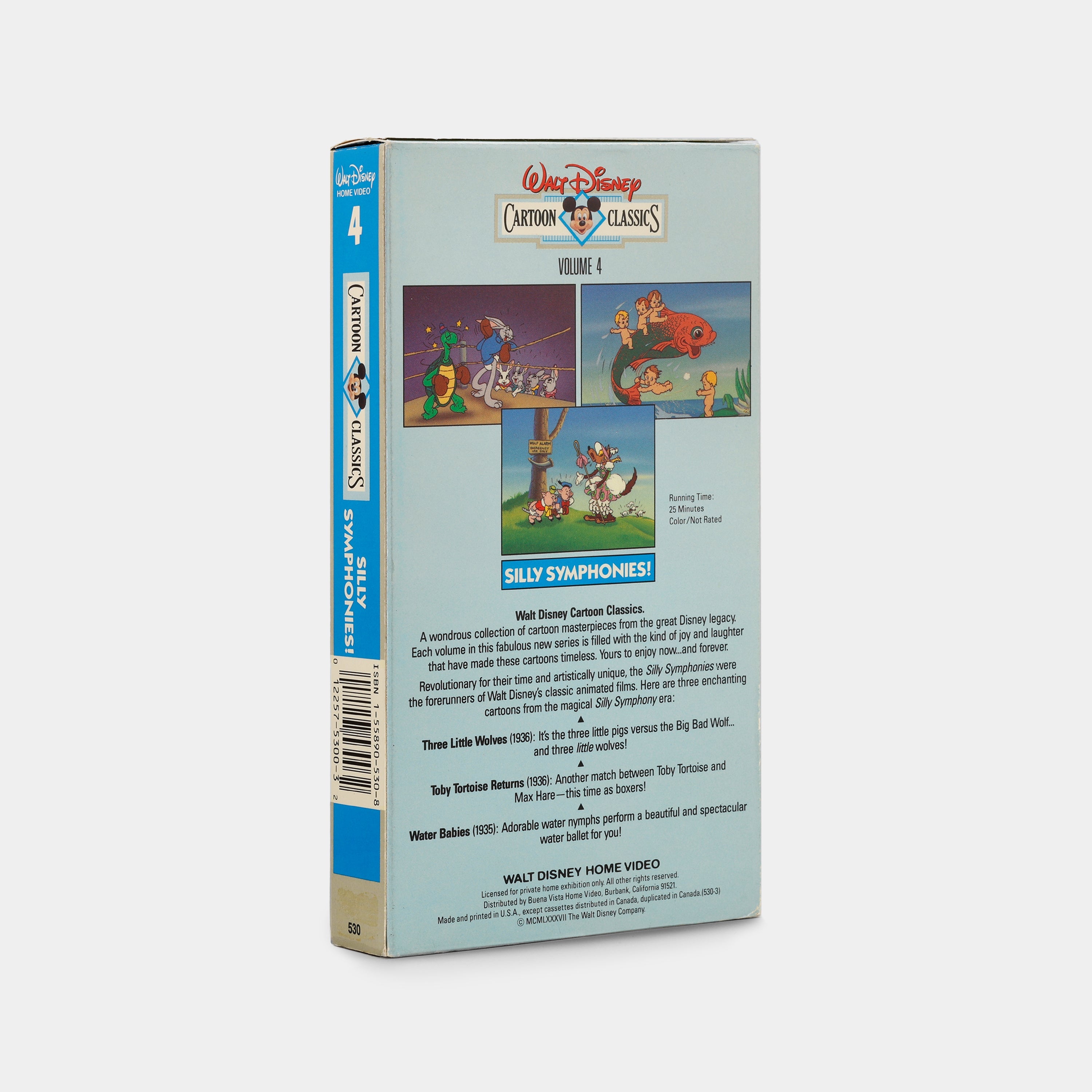 Cartoon Classics: Silly Symphonies! VHS Tape