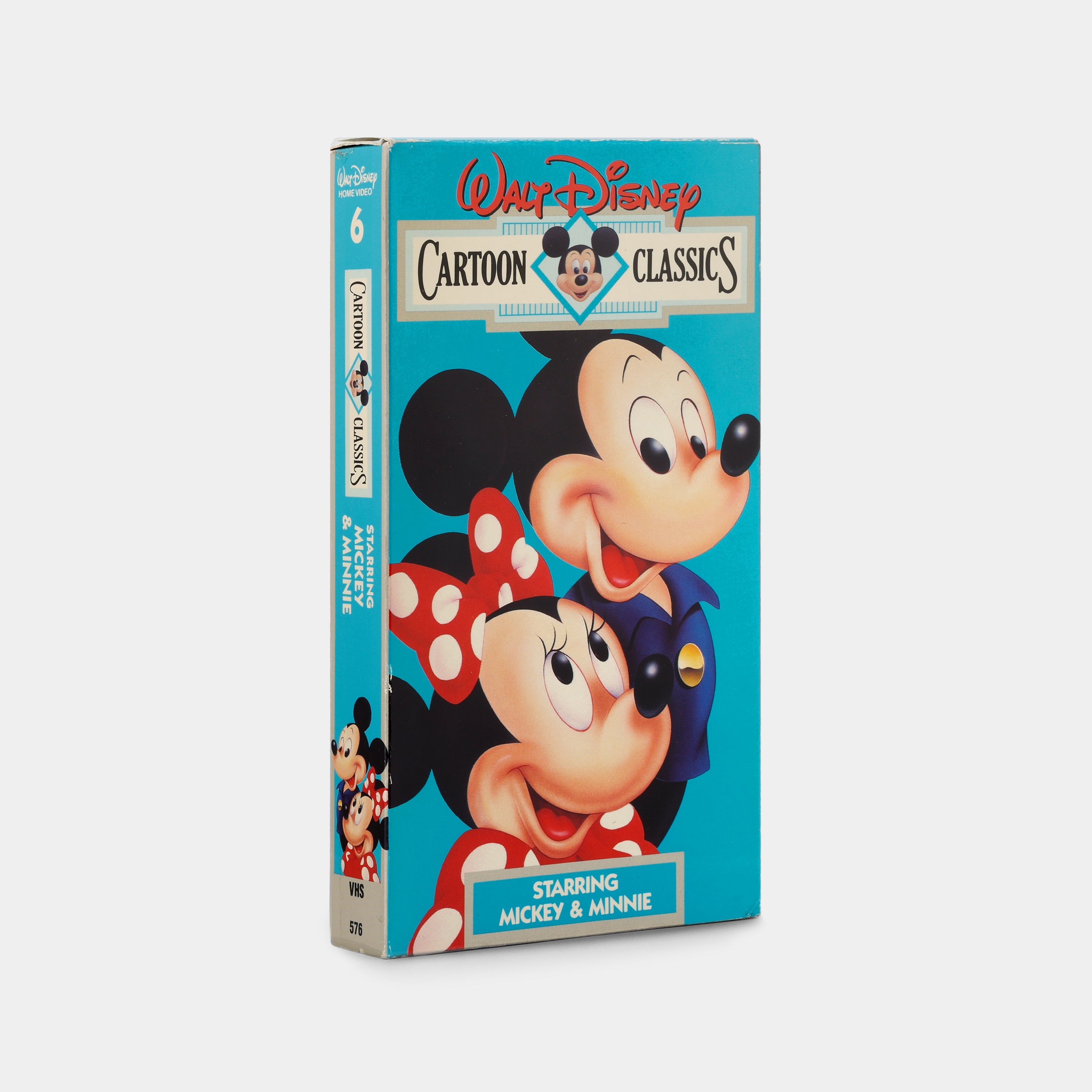 Cartoon Classics: Mickey & Minnie VHS Tape