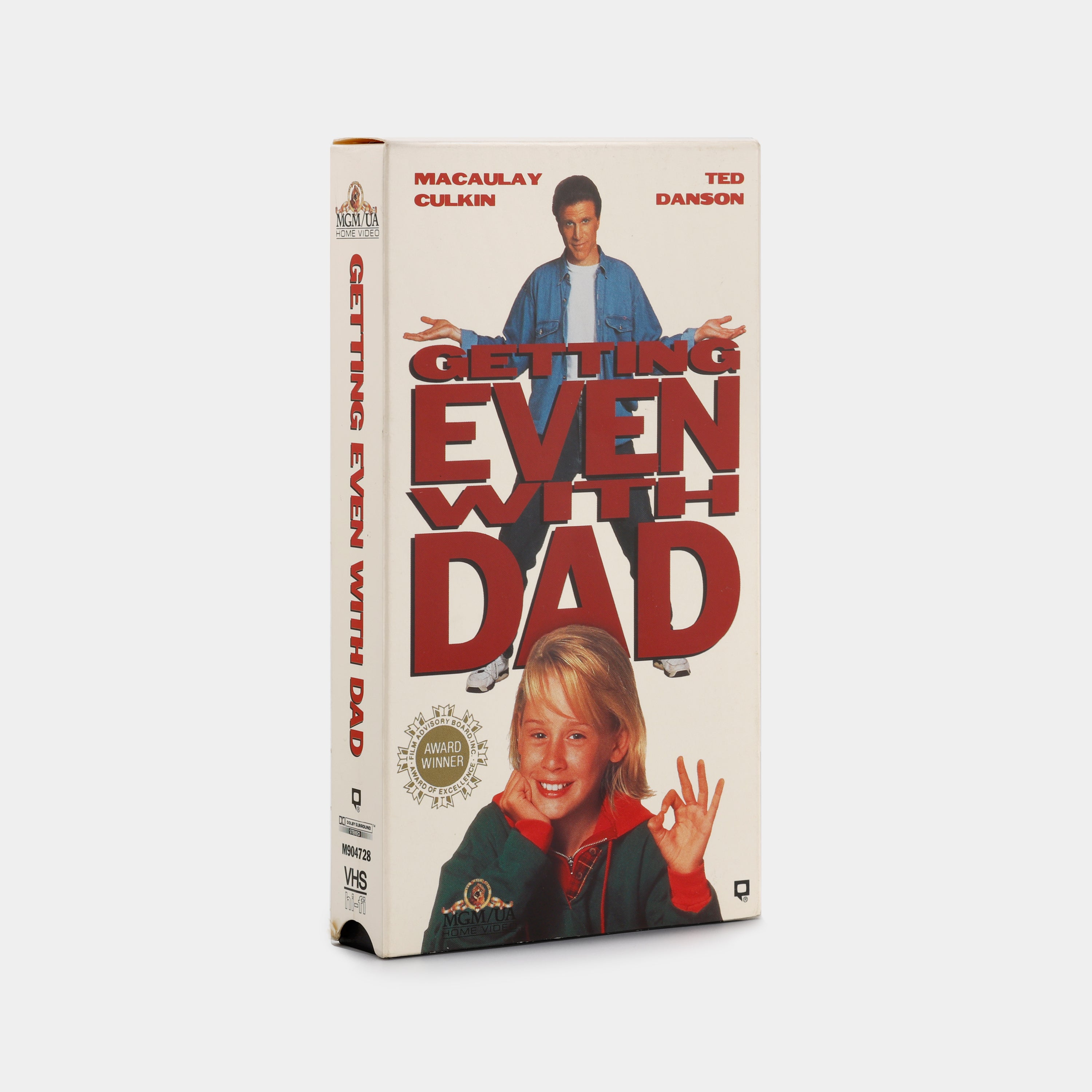 Getting Even with Dad VHS Tape