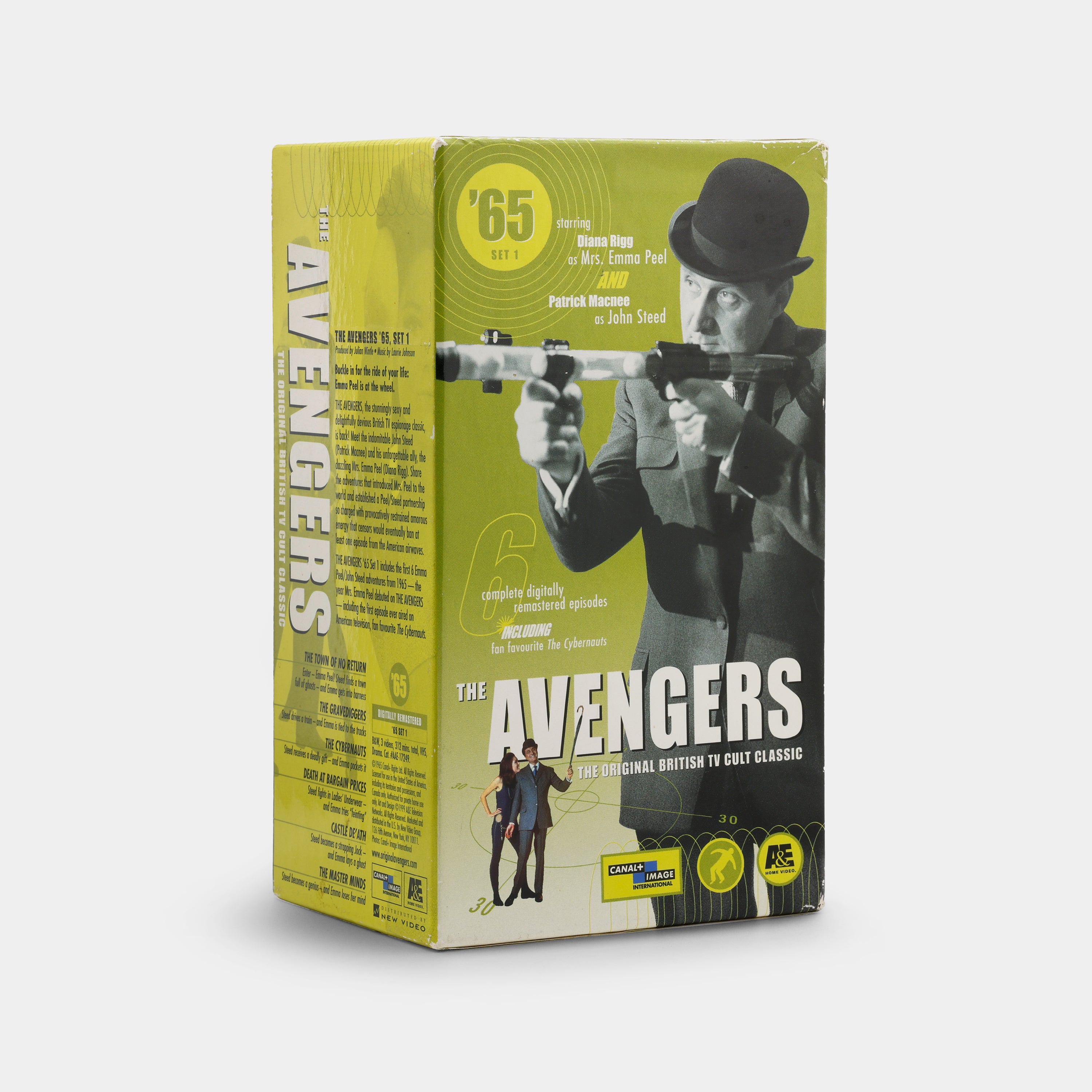 The Avengers '65: Set 1 VHS Tape Set – Retrospekt