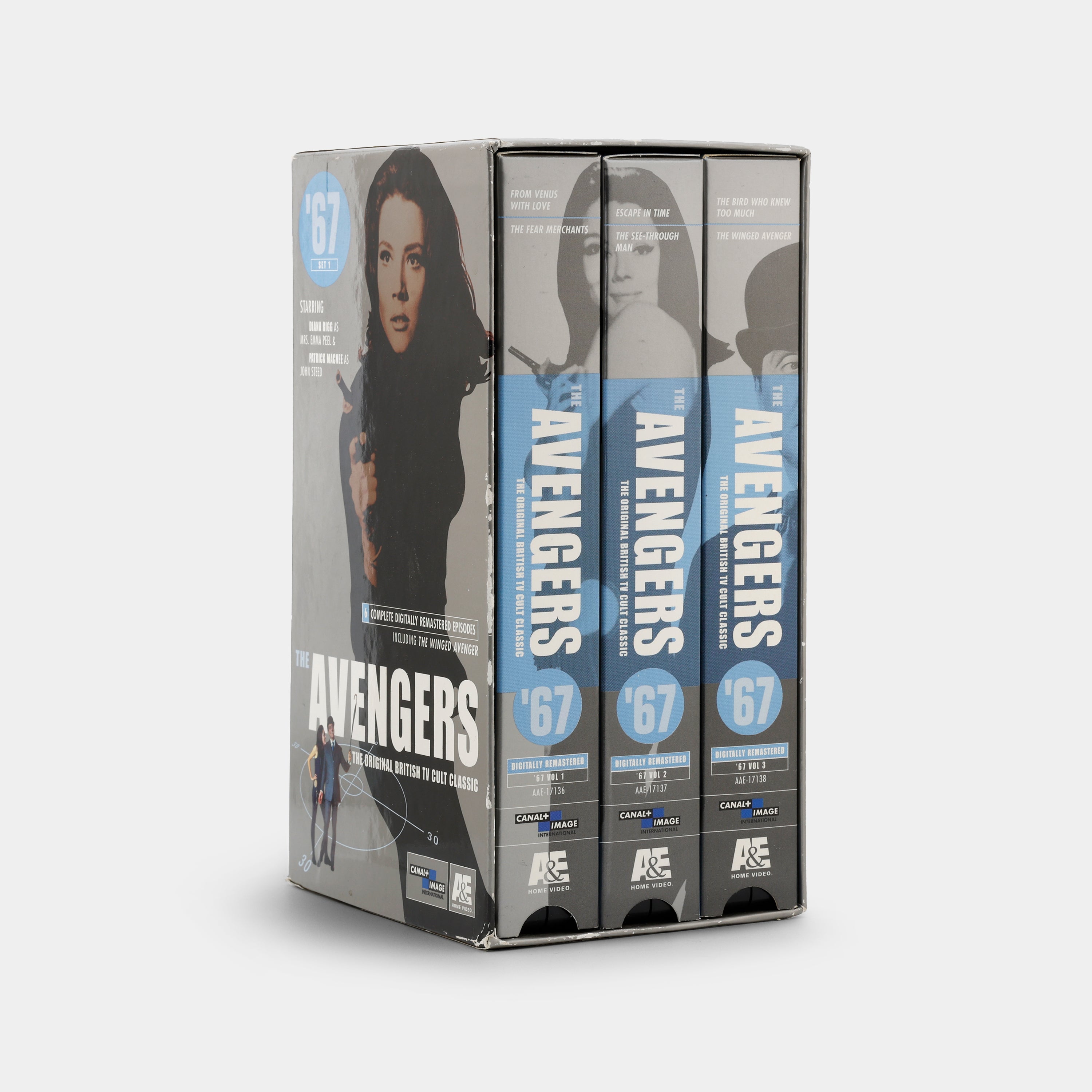 The Avengers ’67: Set 1 VHS Tape Set