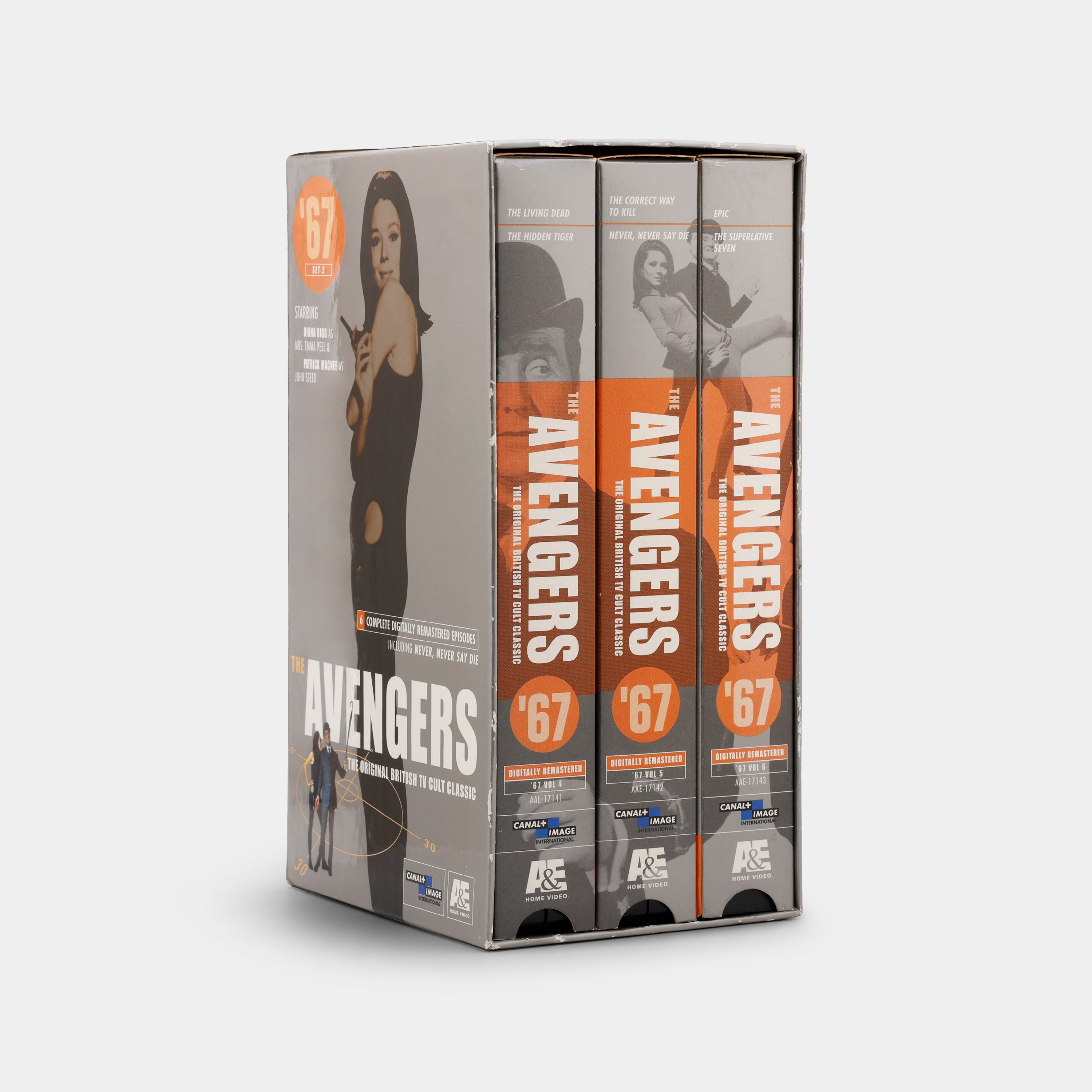 The Avengers ’67: Set 2 VHS Tape Set