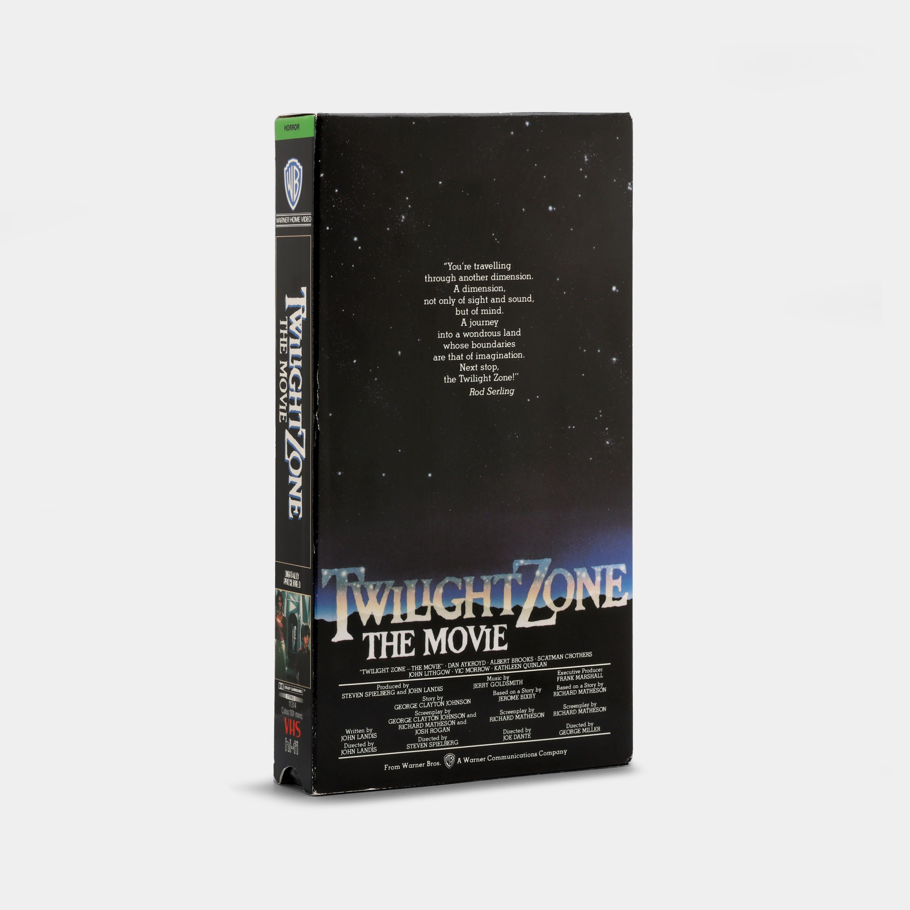 Twilight Zone: The Movie VHS Tape