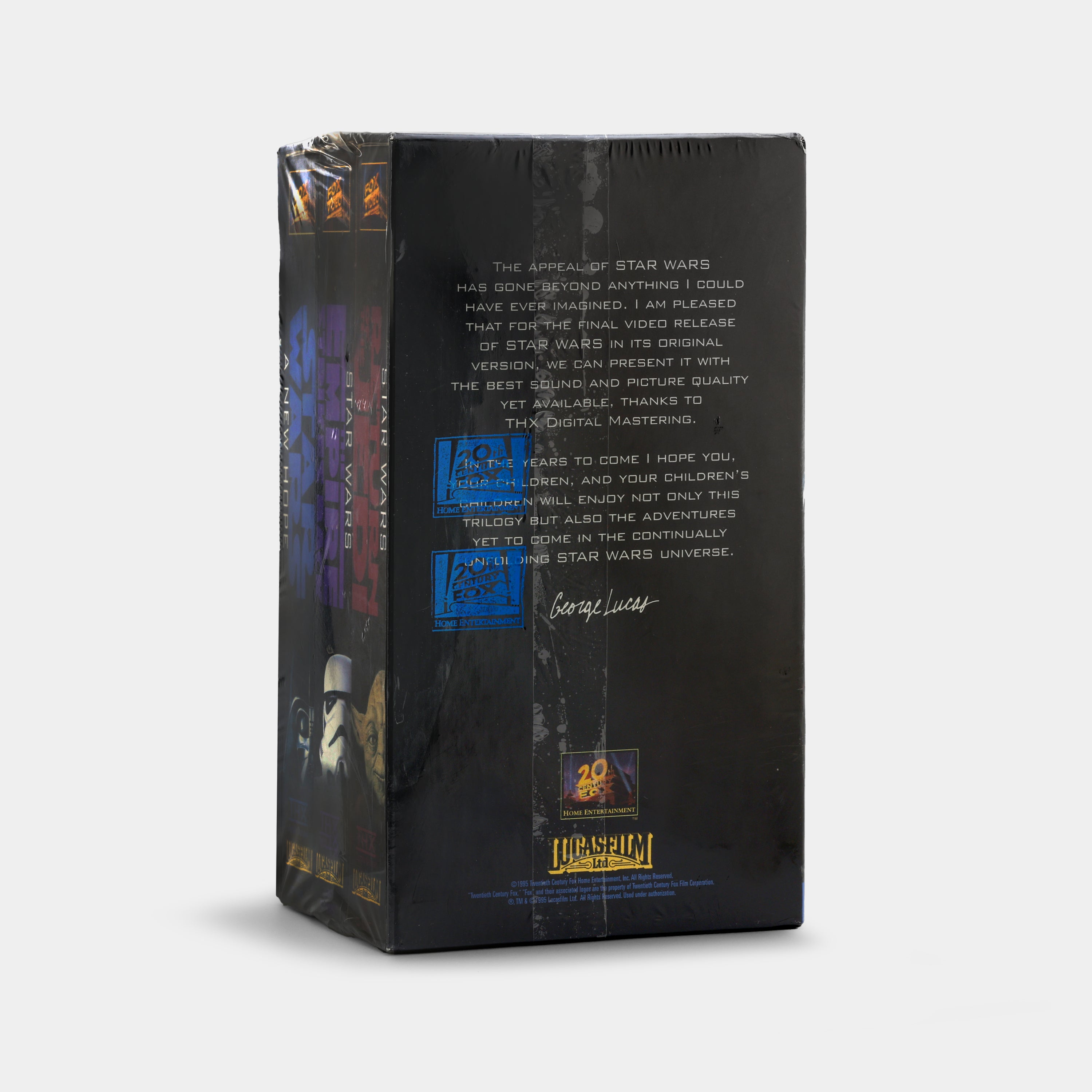 Star Wars Trilogy (Sealed) VHS Tape Set