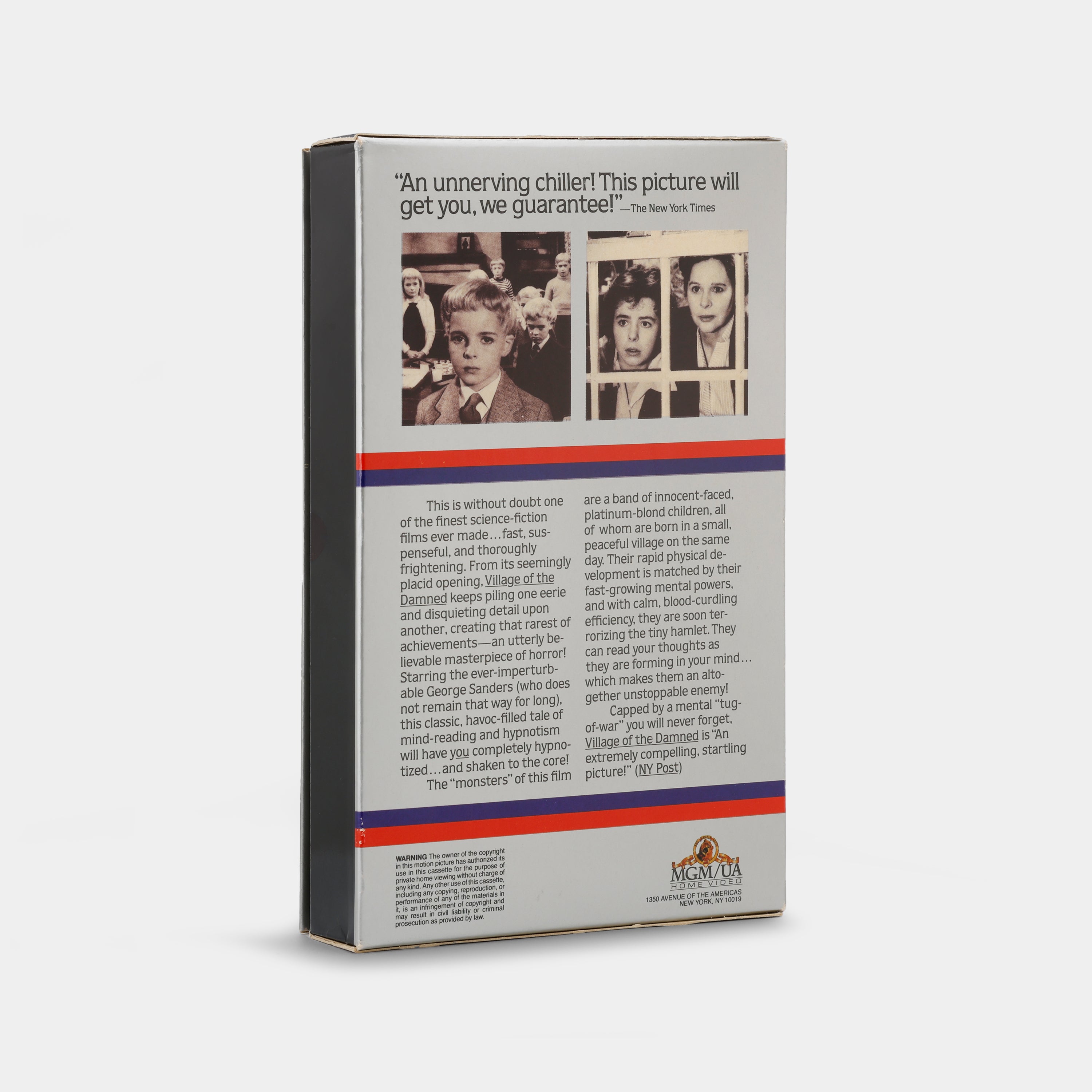 Village of the Damned VHS Tape