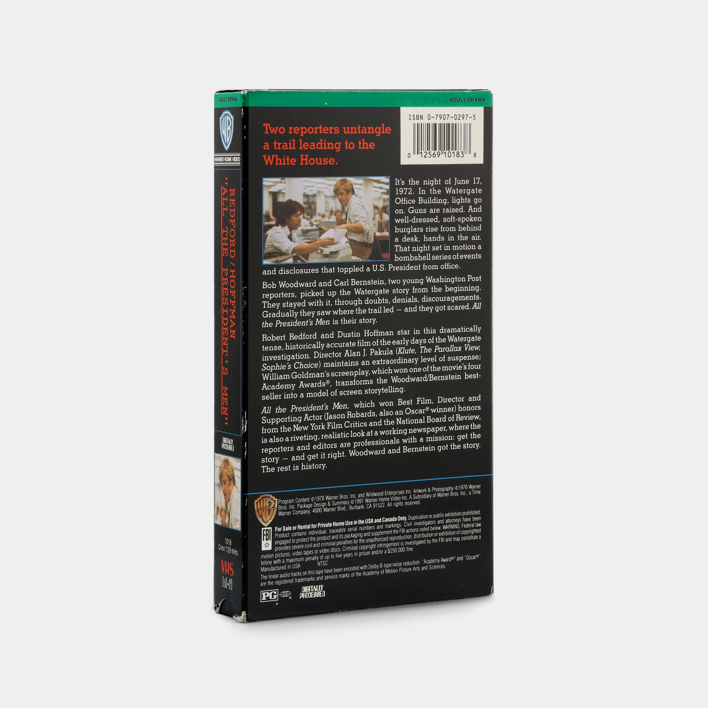 All the President’s Men VHS Tape