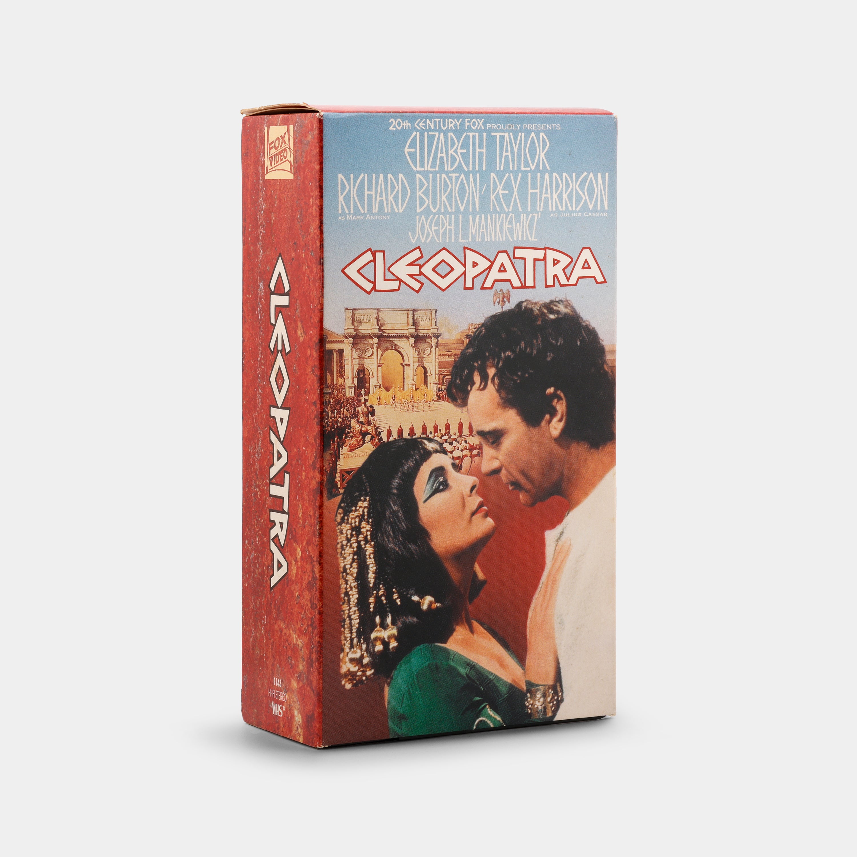 Cleopatra VHS Tape Set