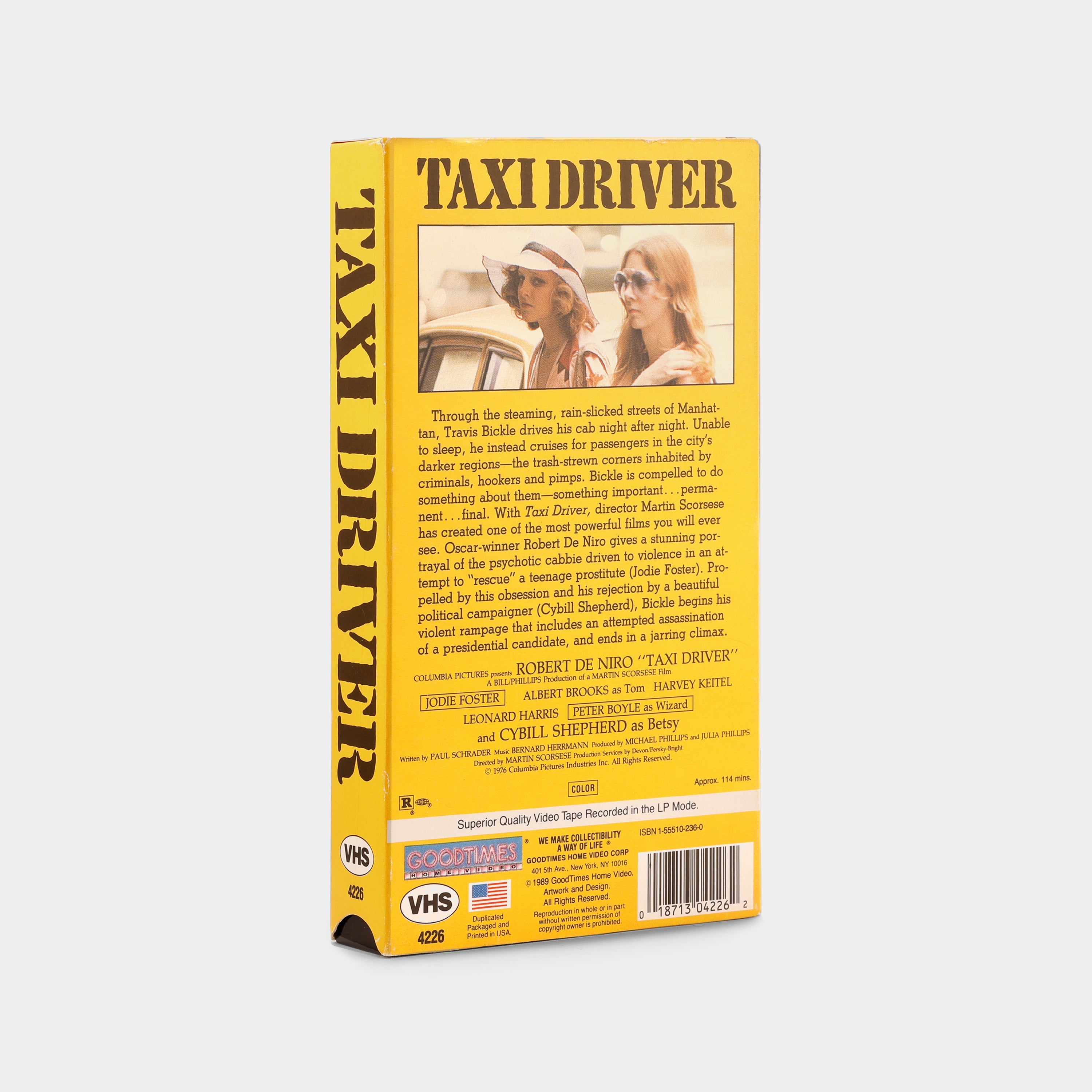 Taxi Driver VHS Tape