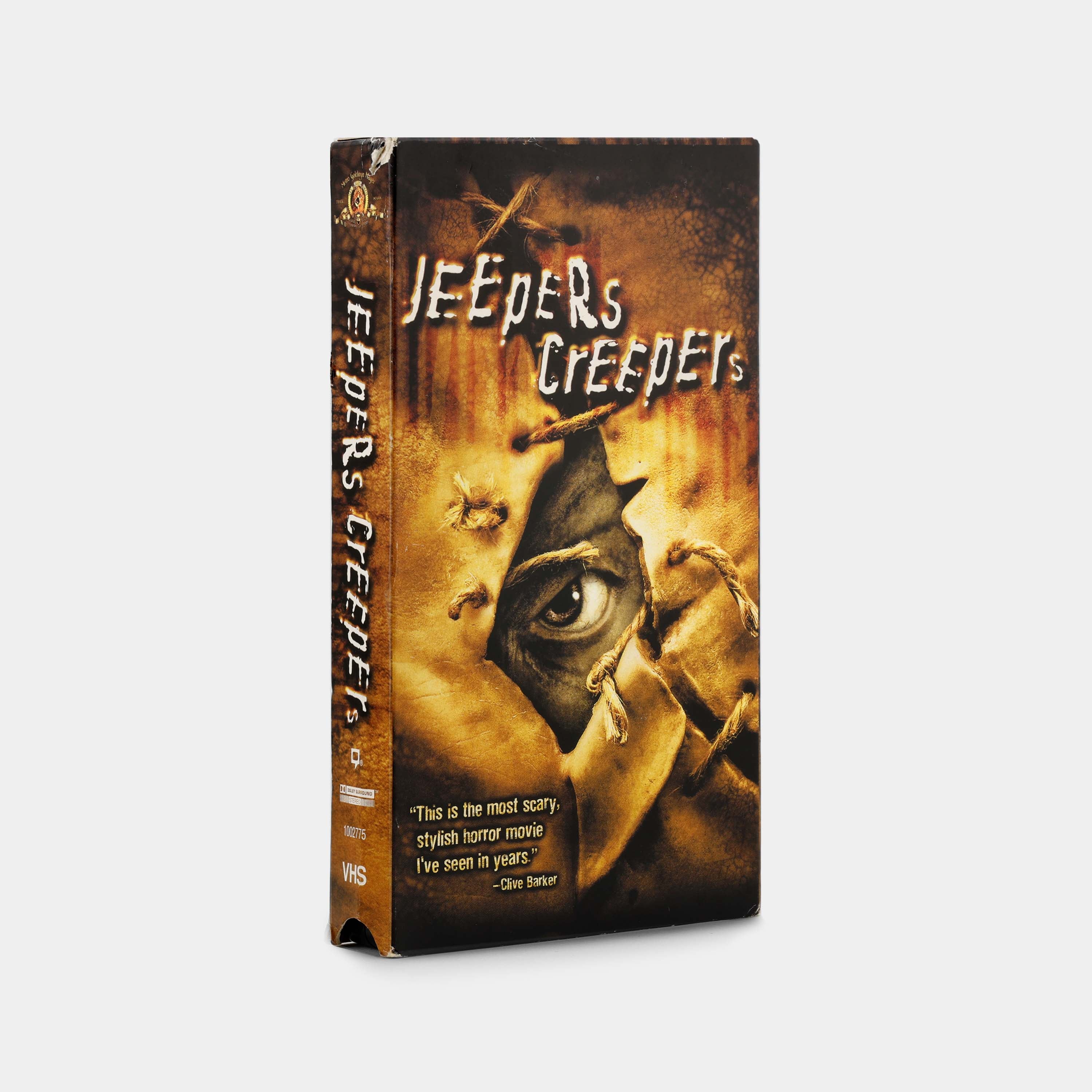 Jeepers Creepers VHS Tape