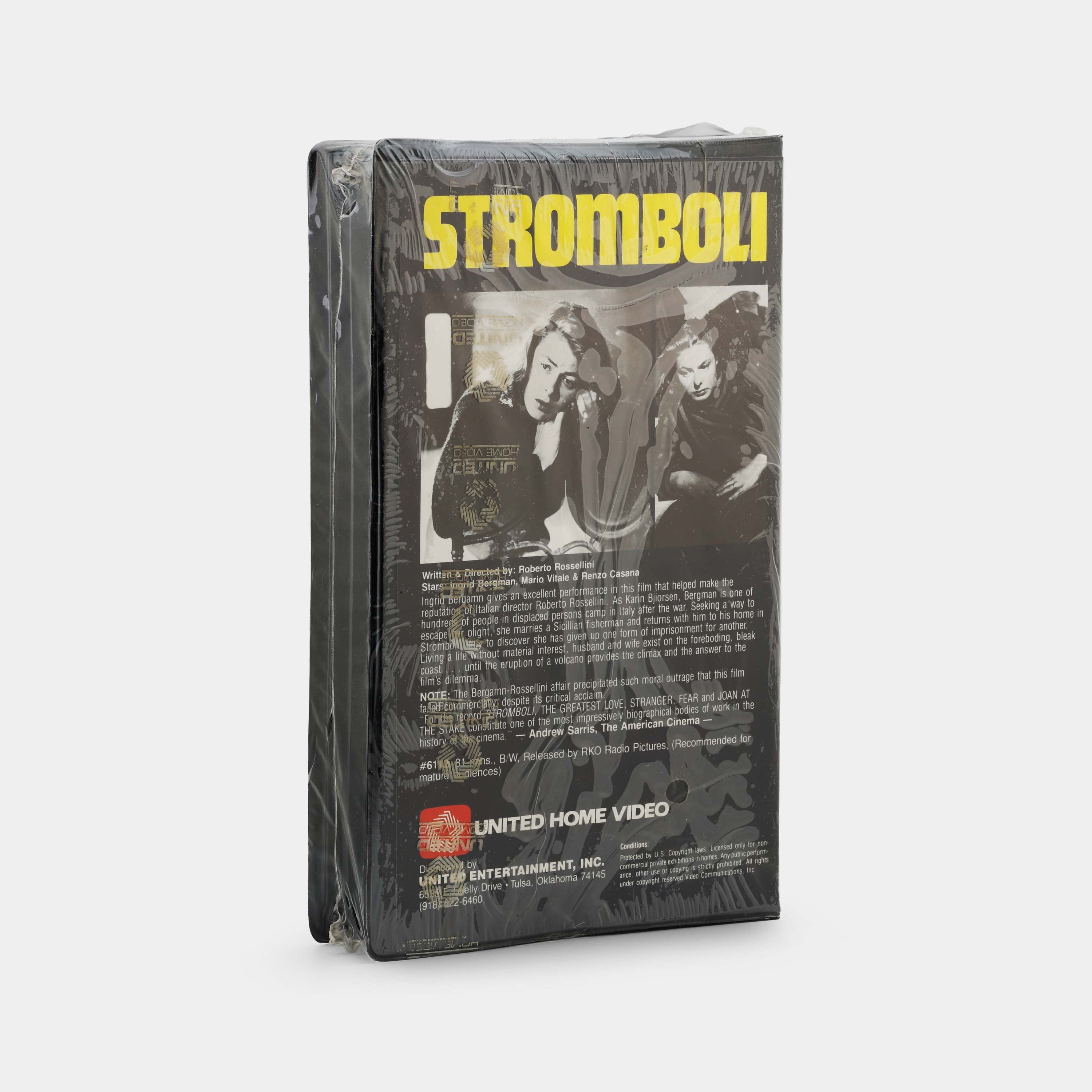 Stromboli (Sealed) VHS Tape
