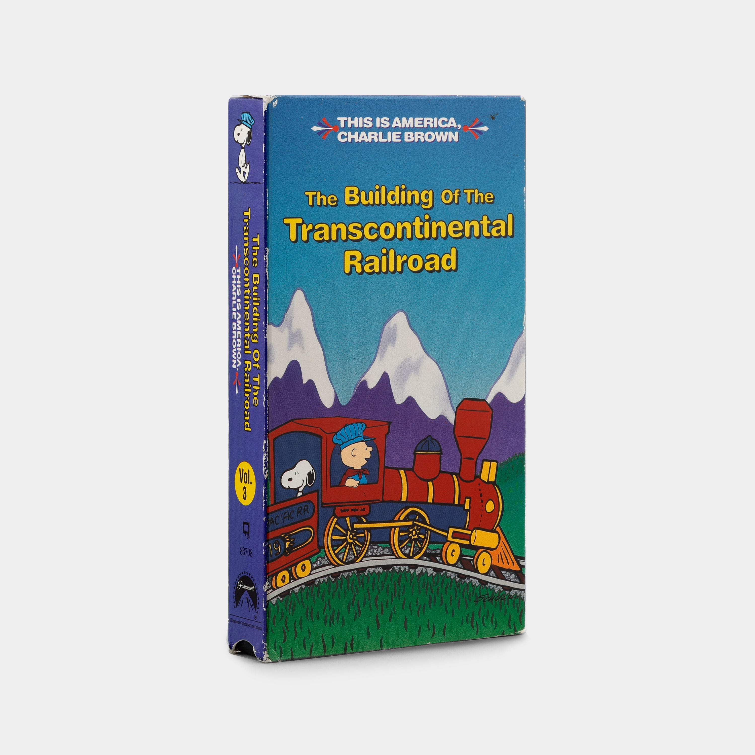 This Is America, Charlie Brown: “The Building of the Transcontinental Railroad” VHS Tape