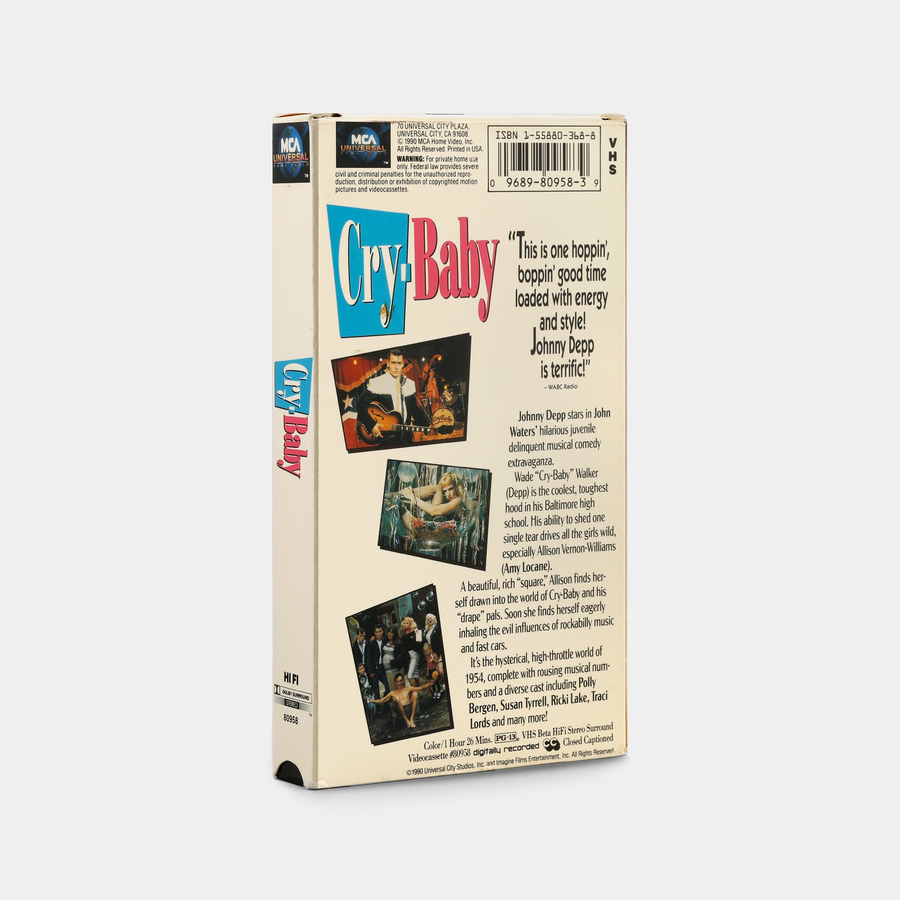 Cry-Baby VHS Tape