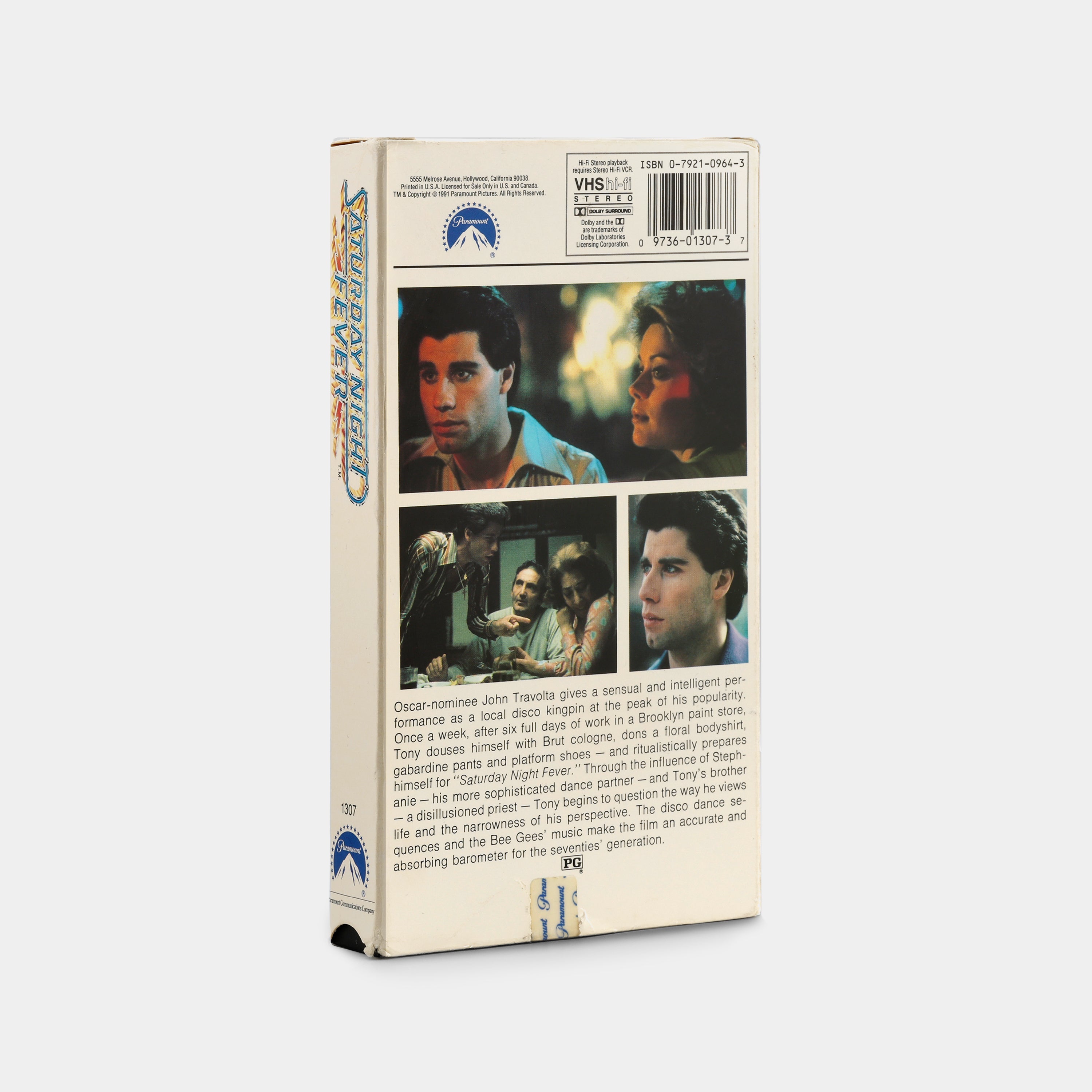 Saturday Night Fever (PG Version) VHS Tape
