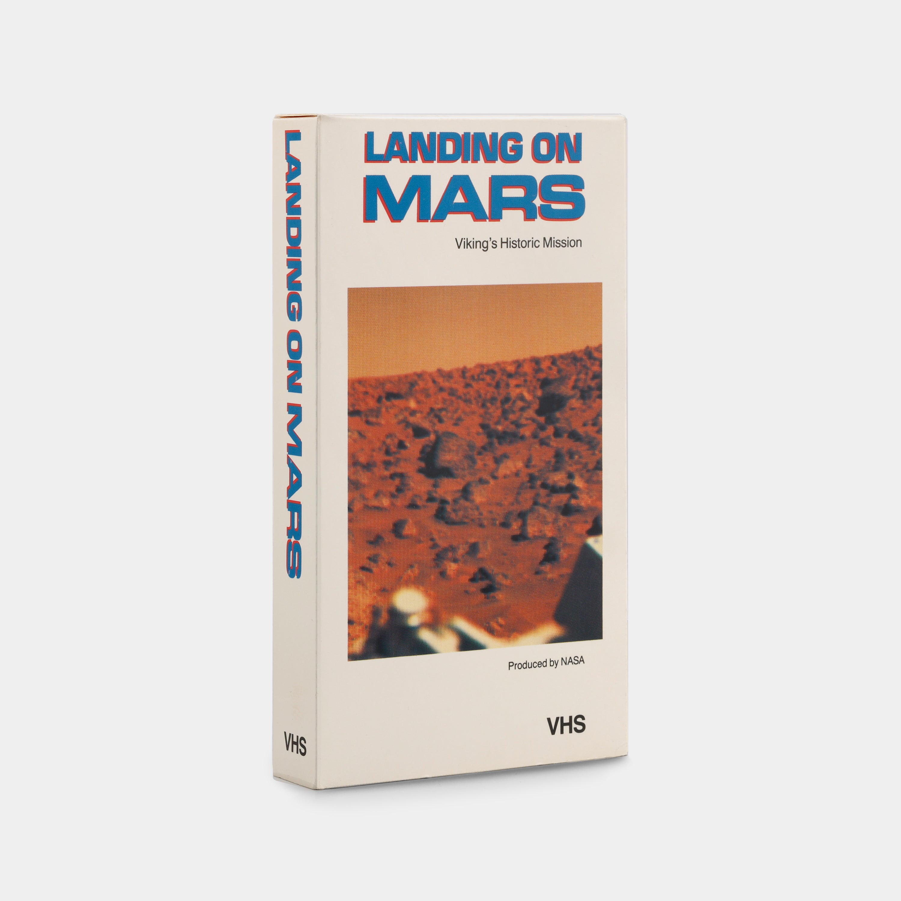 Landing on Mars VHS Tape