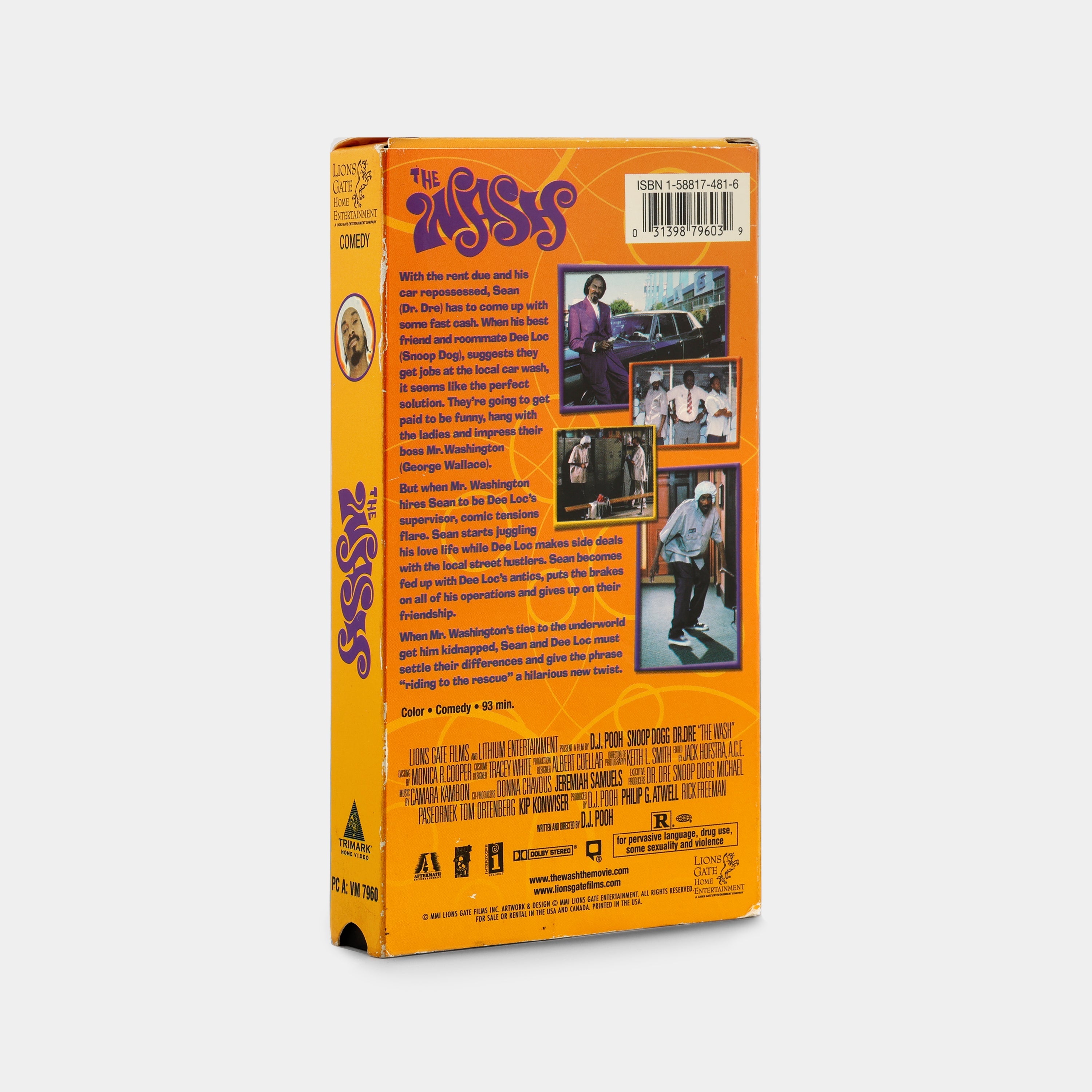 The Wash VHS Tape