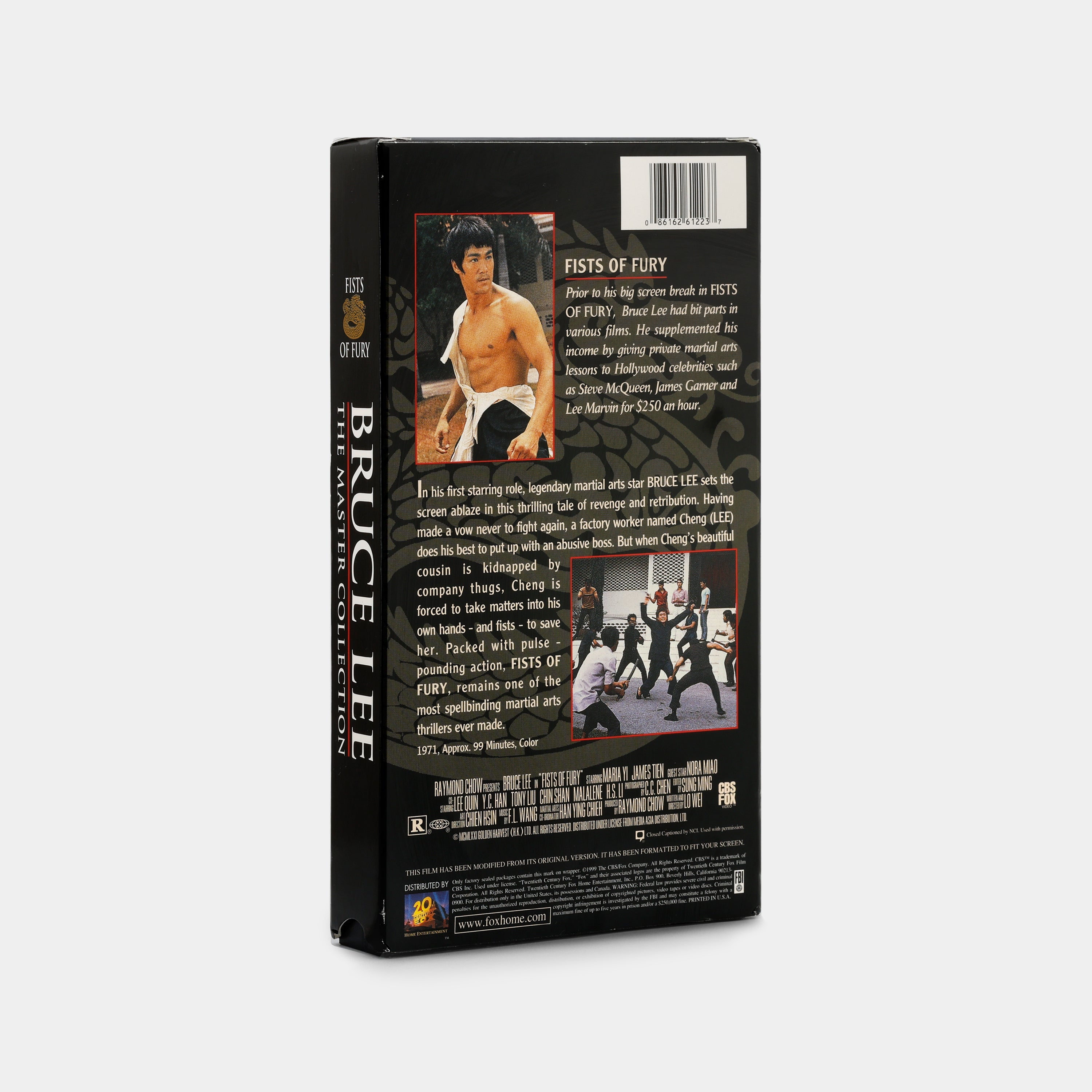 Fist of Fury VHS Tape