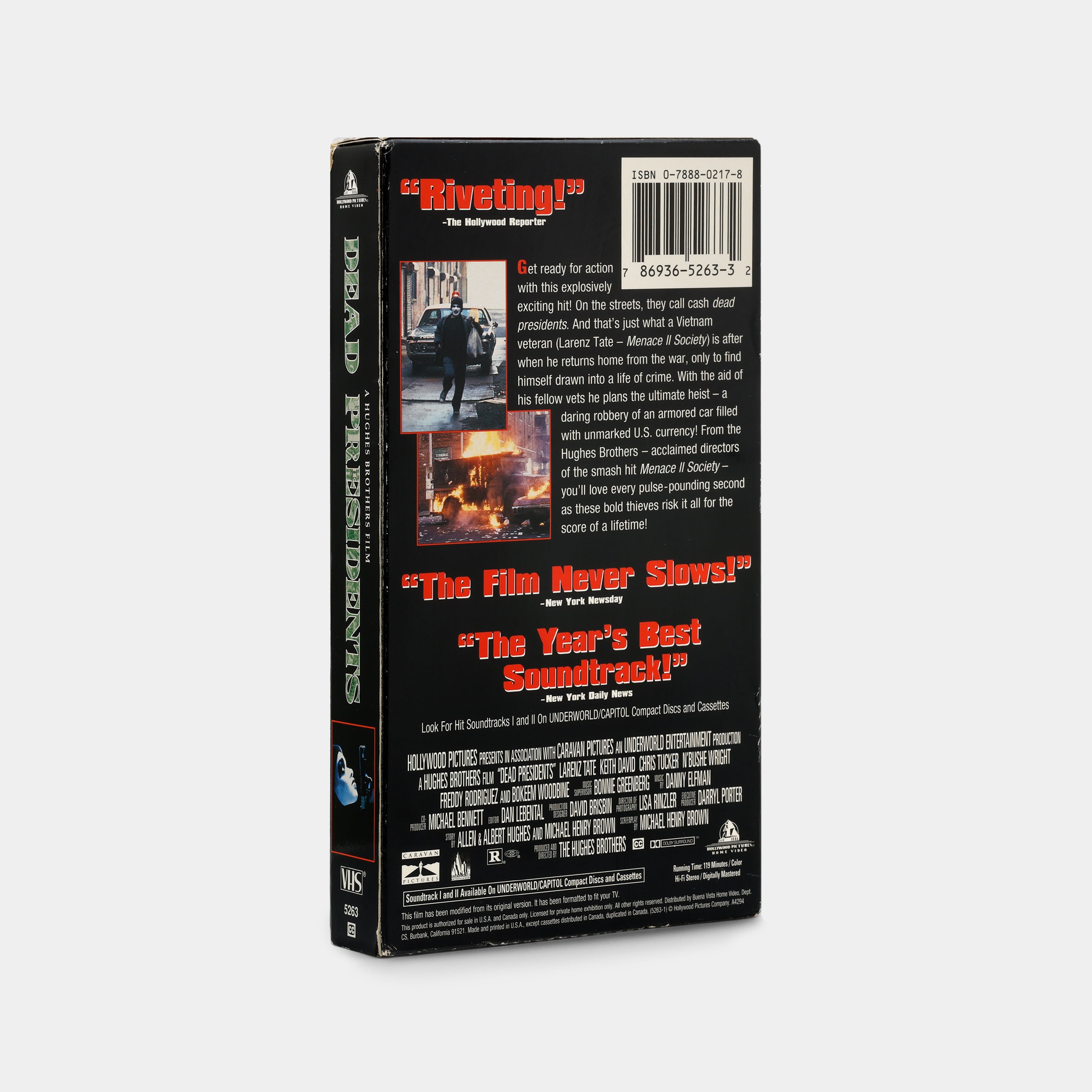 Dead Presidents VHS Tape