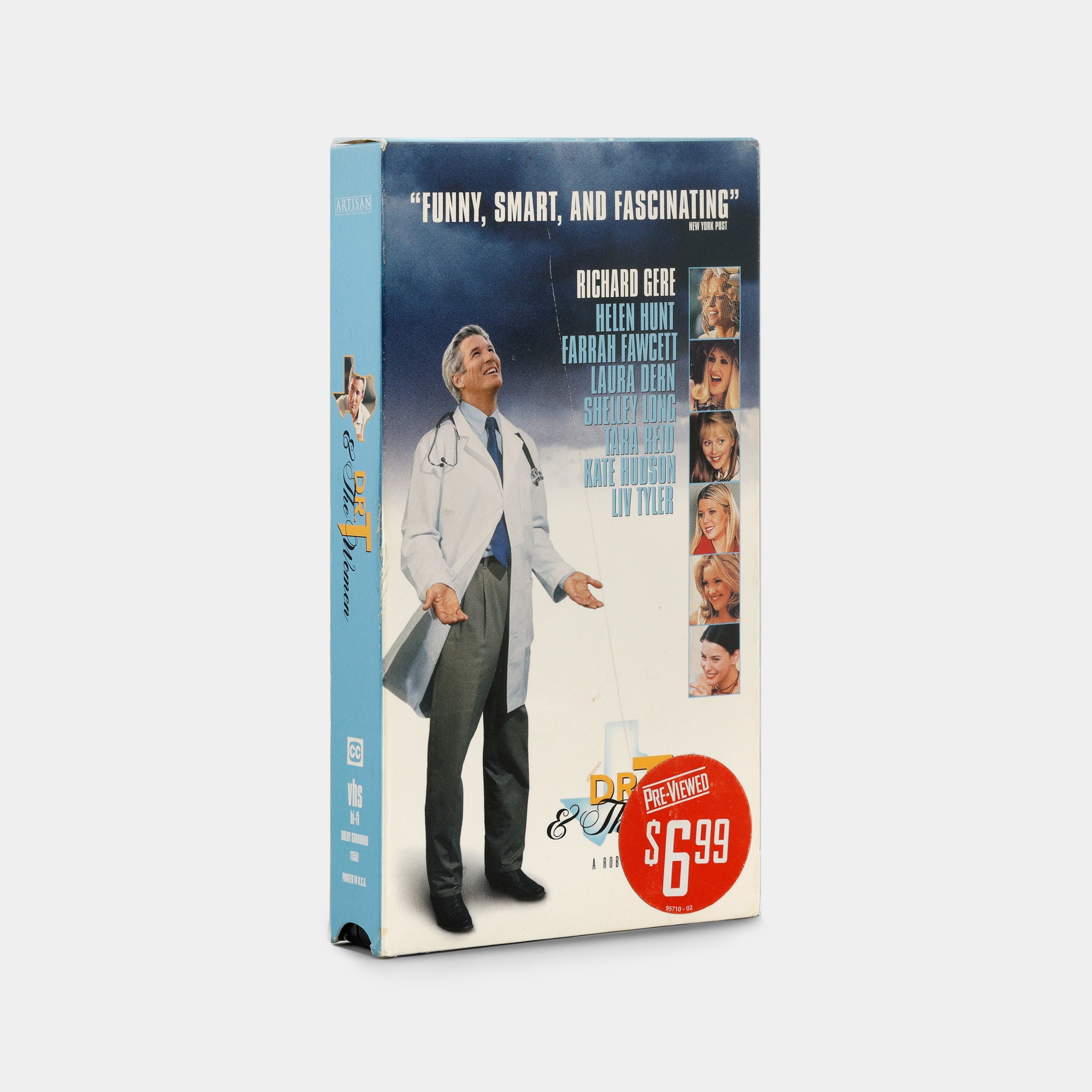 Dr. T & the Women VHS Tape