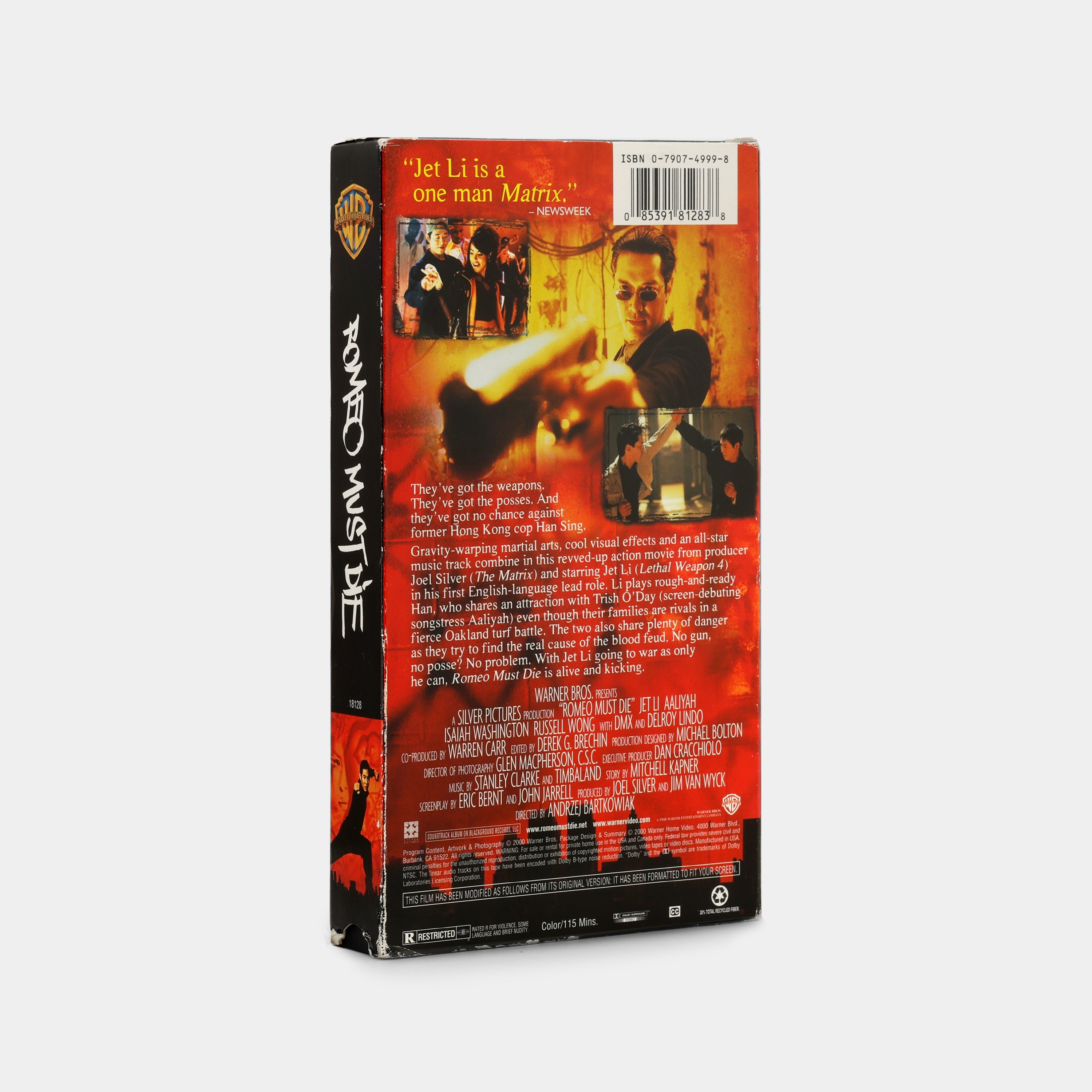 Romeo Must Die VHS Tape