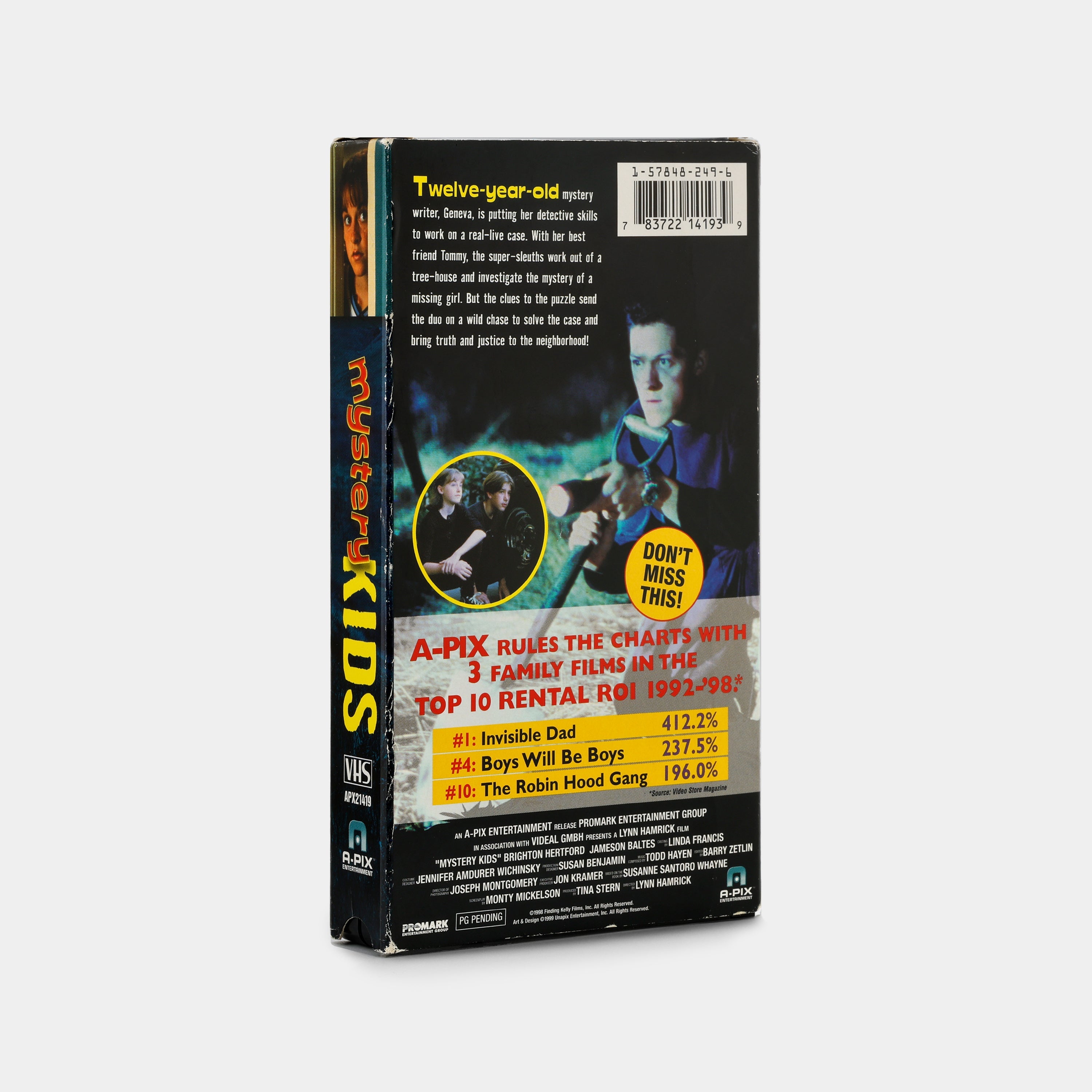 Mystery Kids VHS Tape
