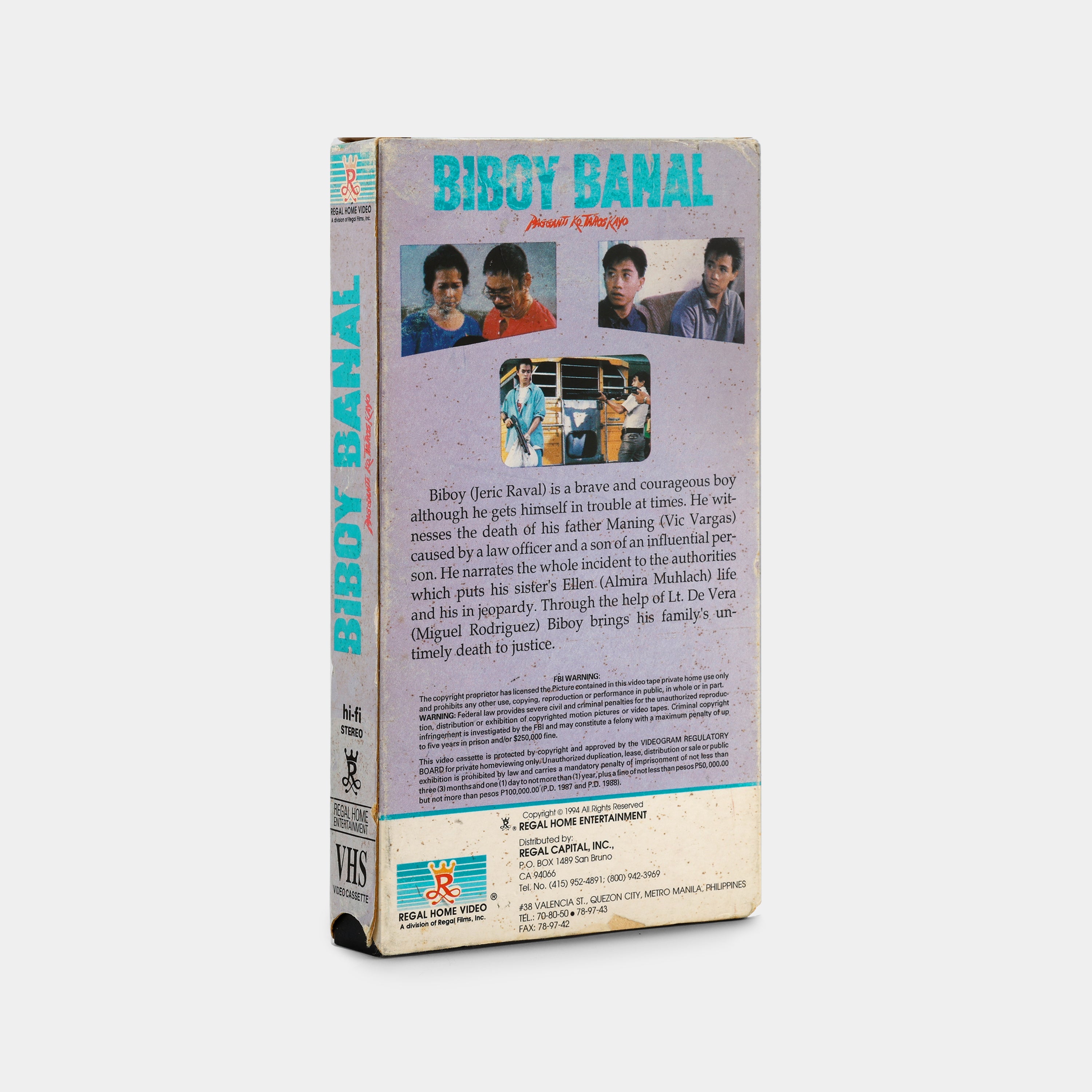 Biboy Banal: Pagganti Ko Tapos Kayo VHS Tape