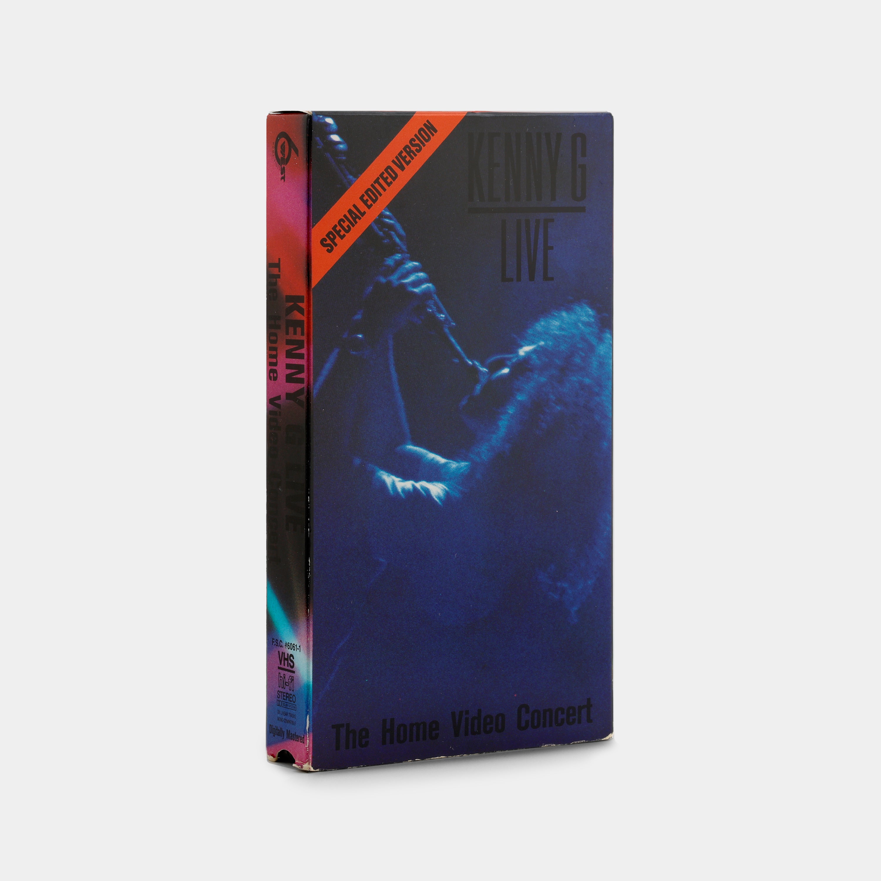 Kenny G Live (Special Edited Version) VHS Tape