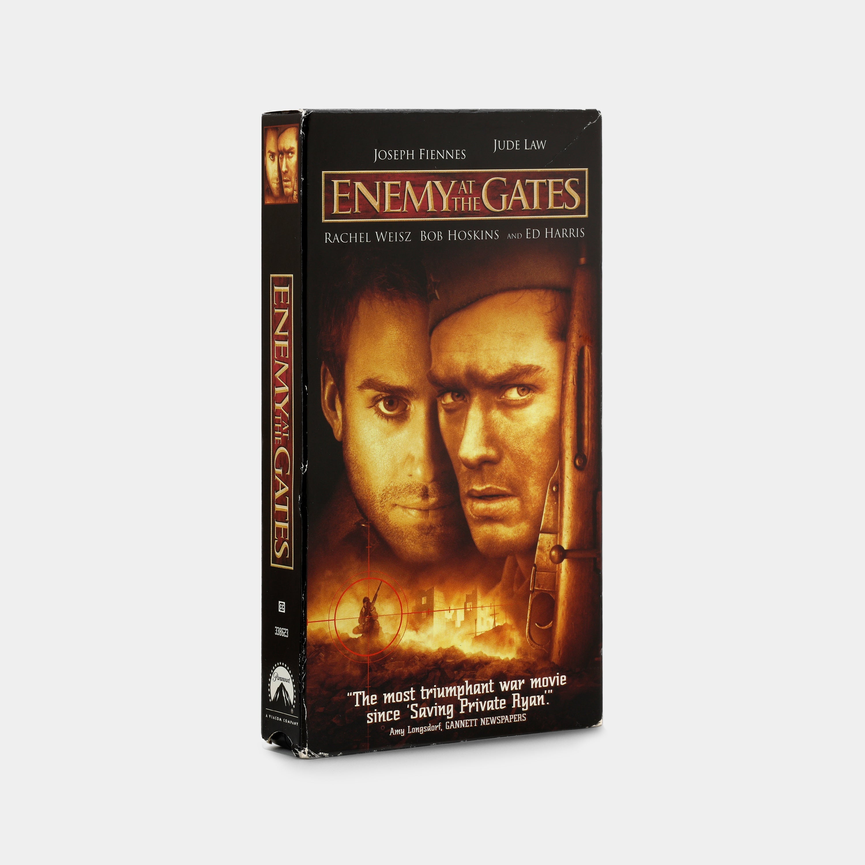 Enemy at the Gates VHS Tape