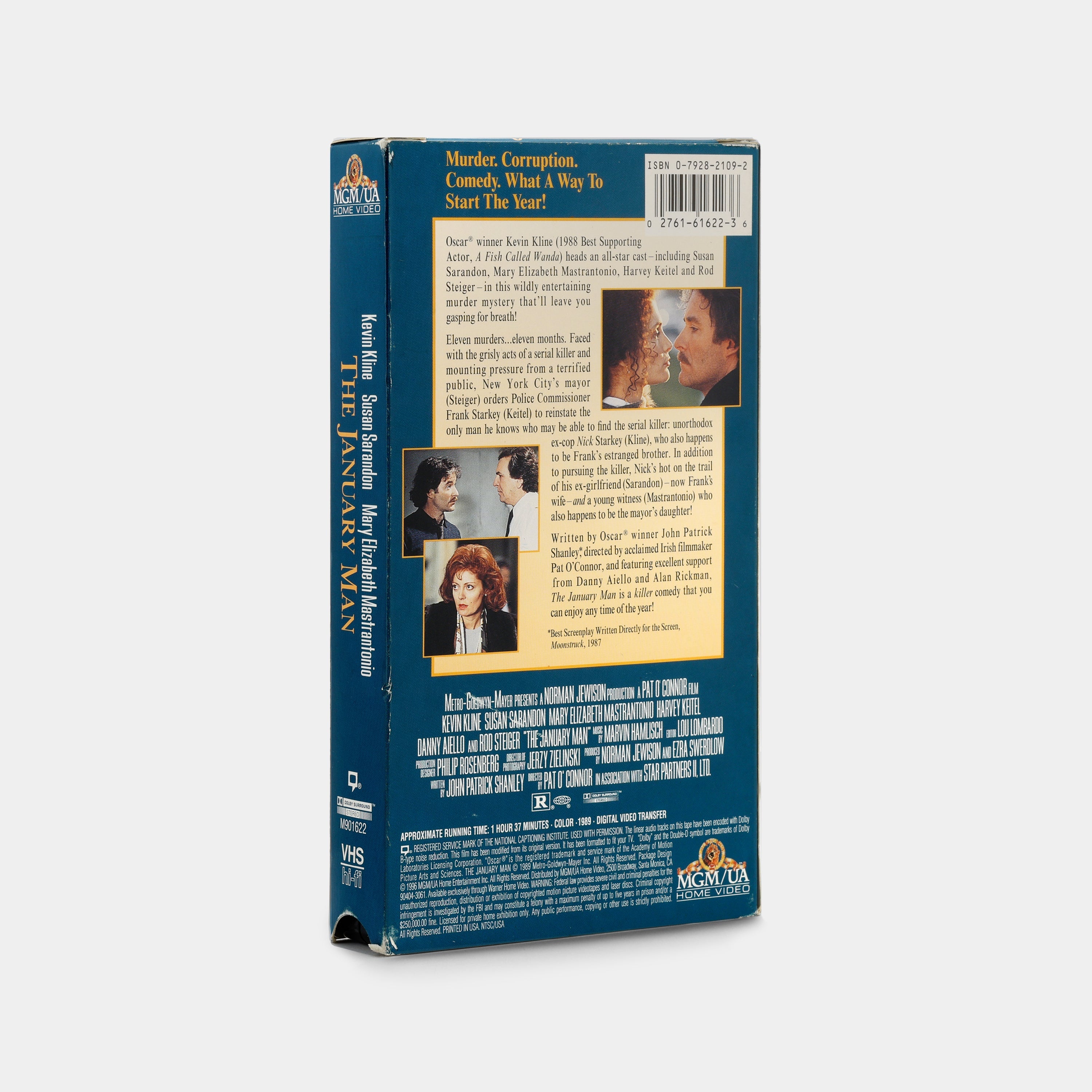The January Man VHS Tape