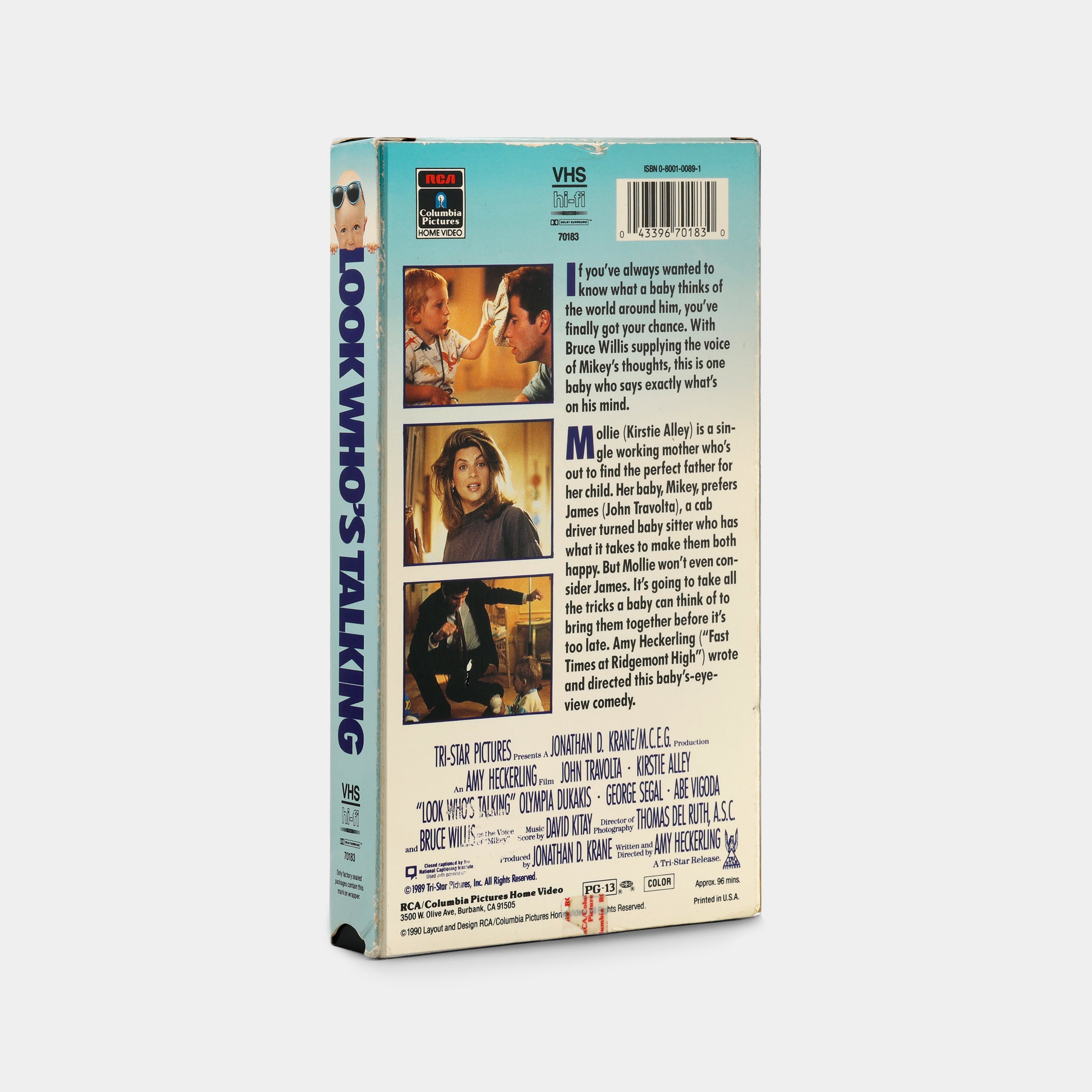 Look Who’s Talking VHS Tape