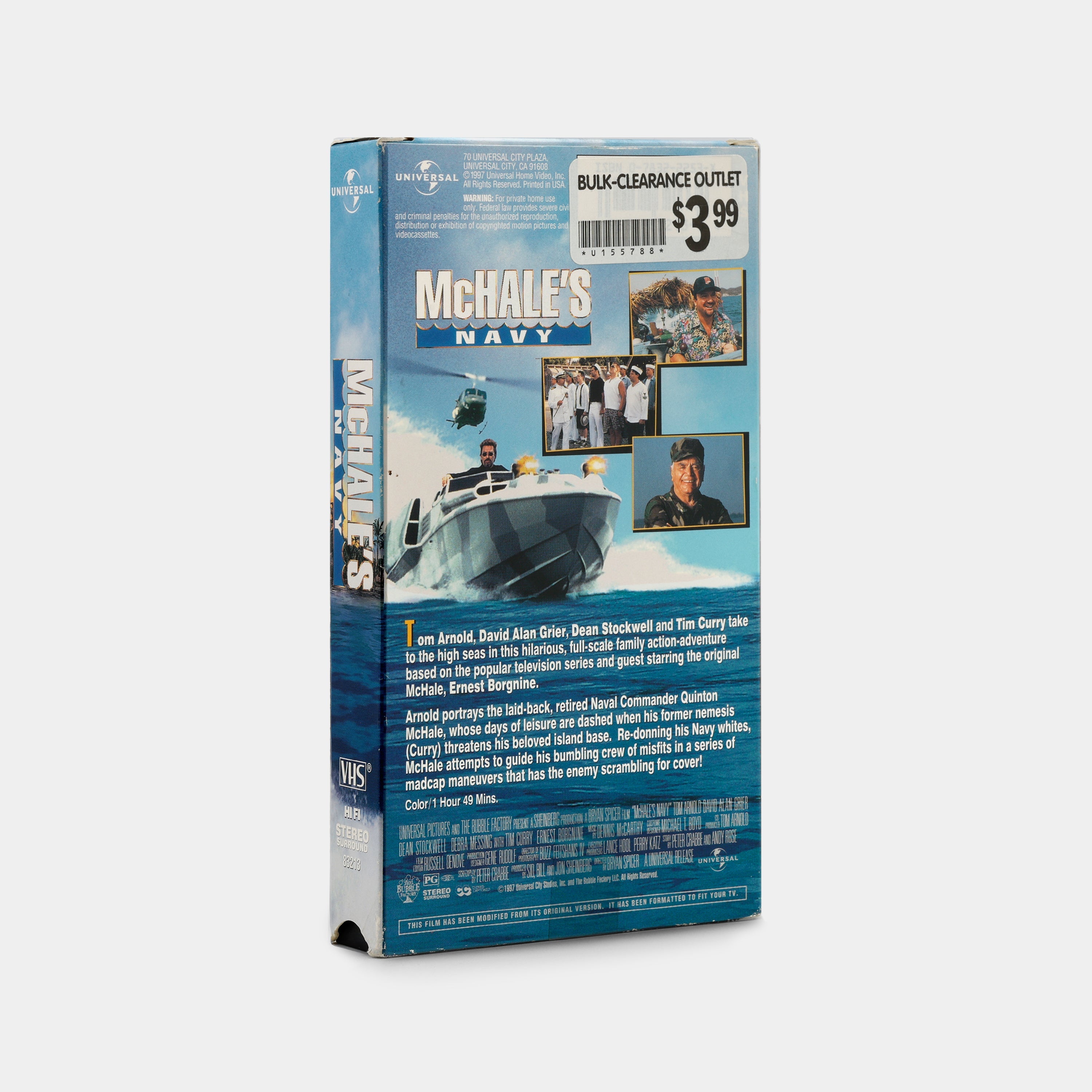 McHale’s Navy VHS Tape
