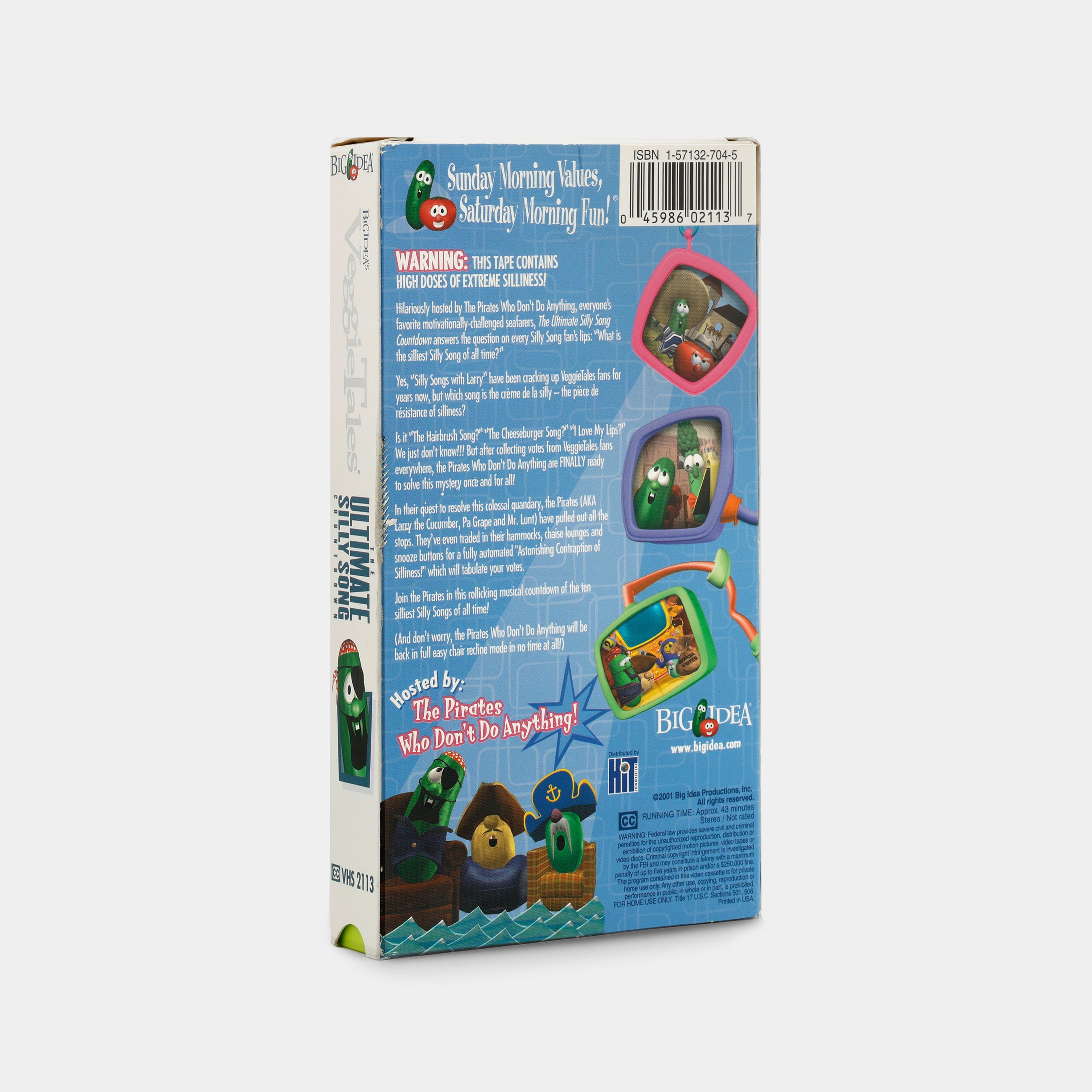 The Ultimate Silly Song Countdown VHS Tape