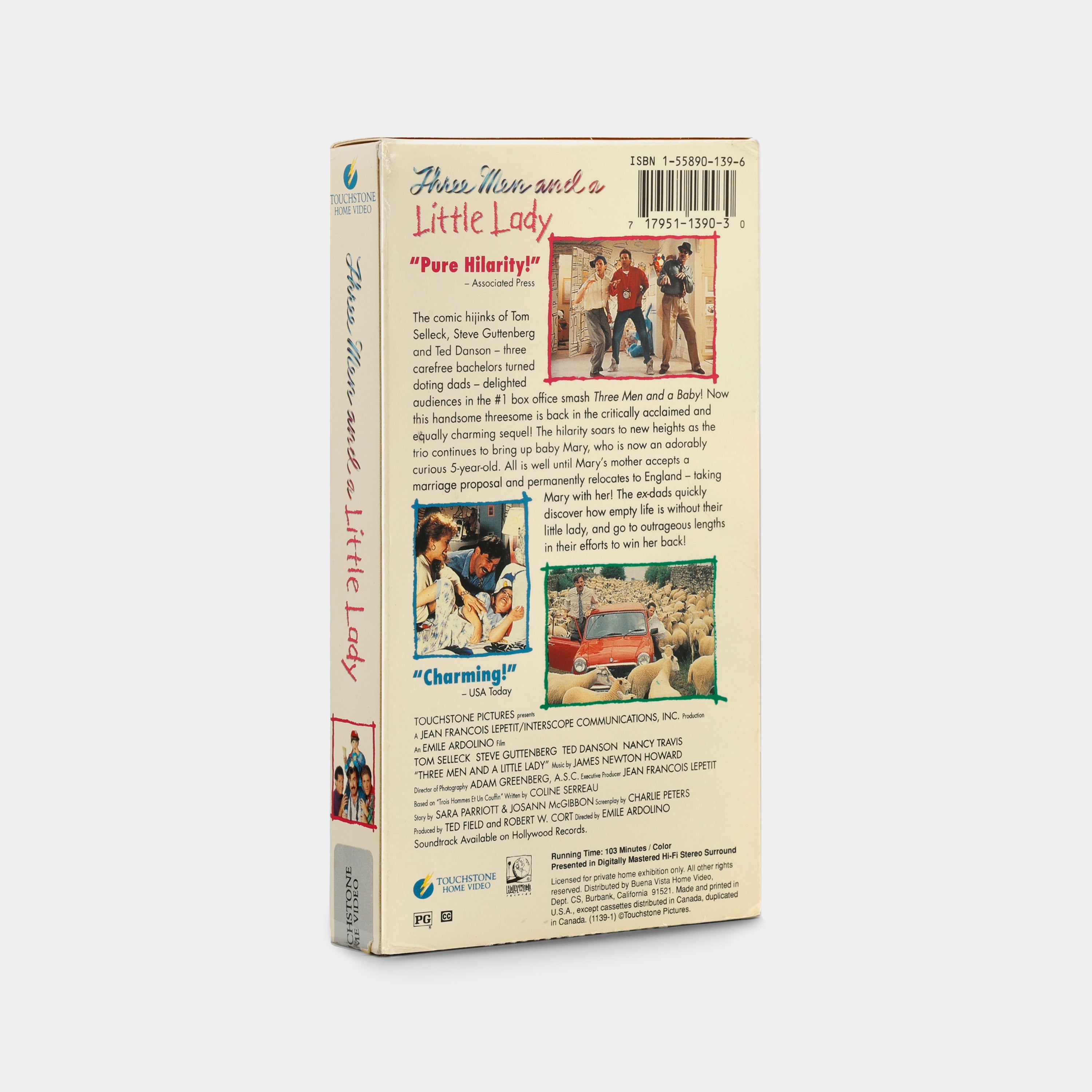 Three Men and a Little Lady VHS Tape