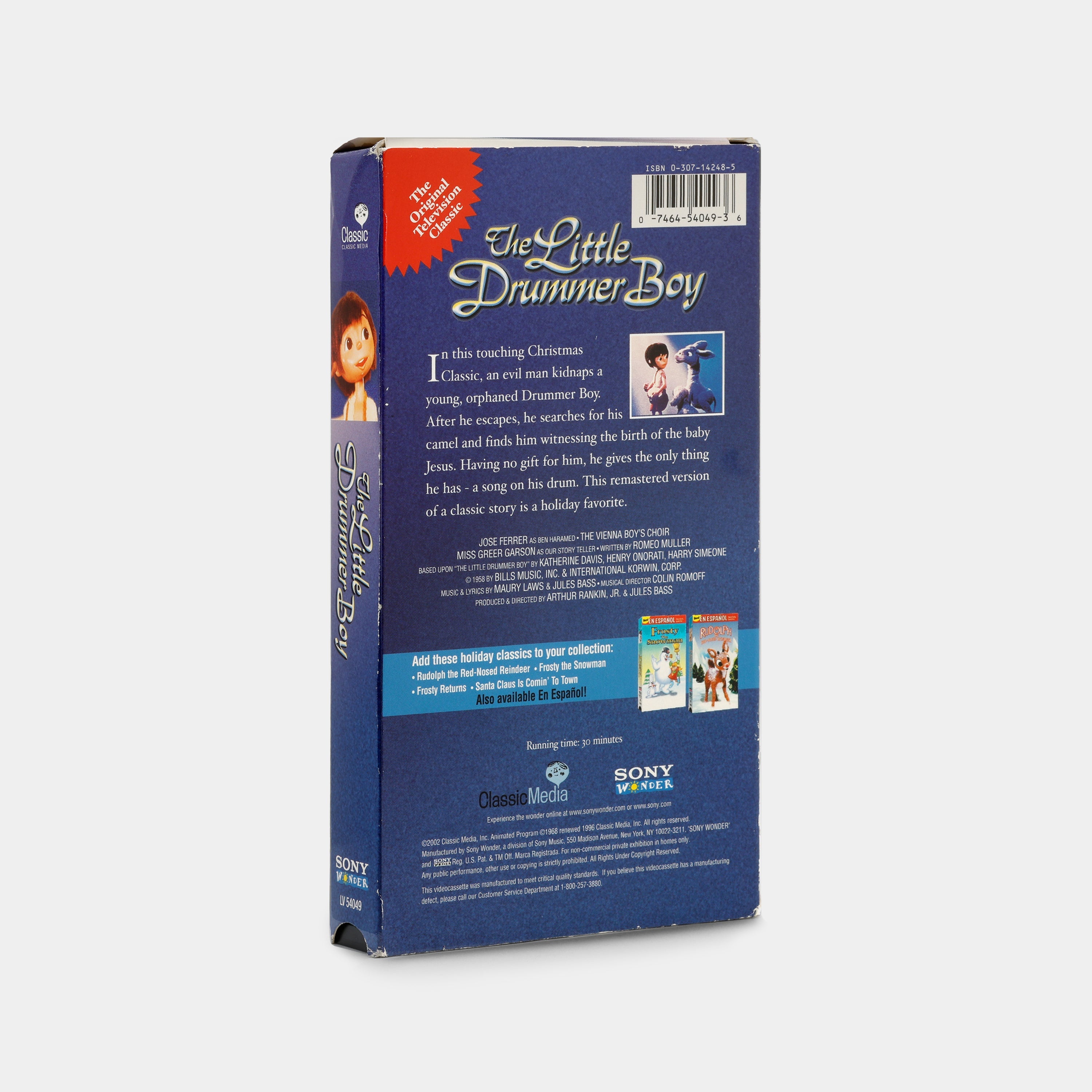 The Little Drummer Boy VHS Tape