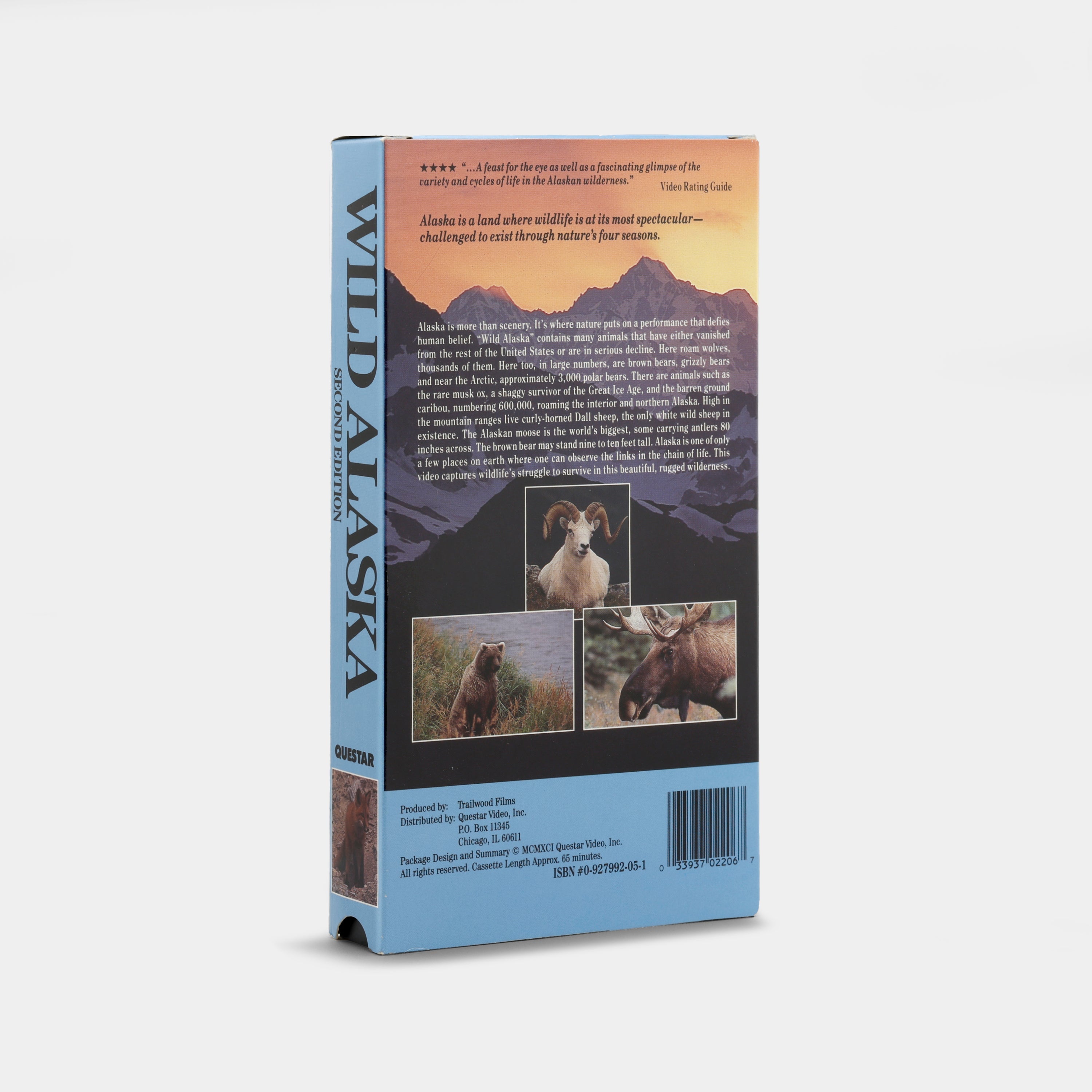 Wild Alaska VHS Tape