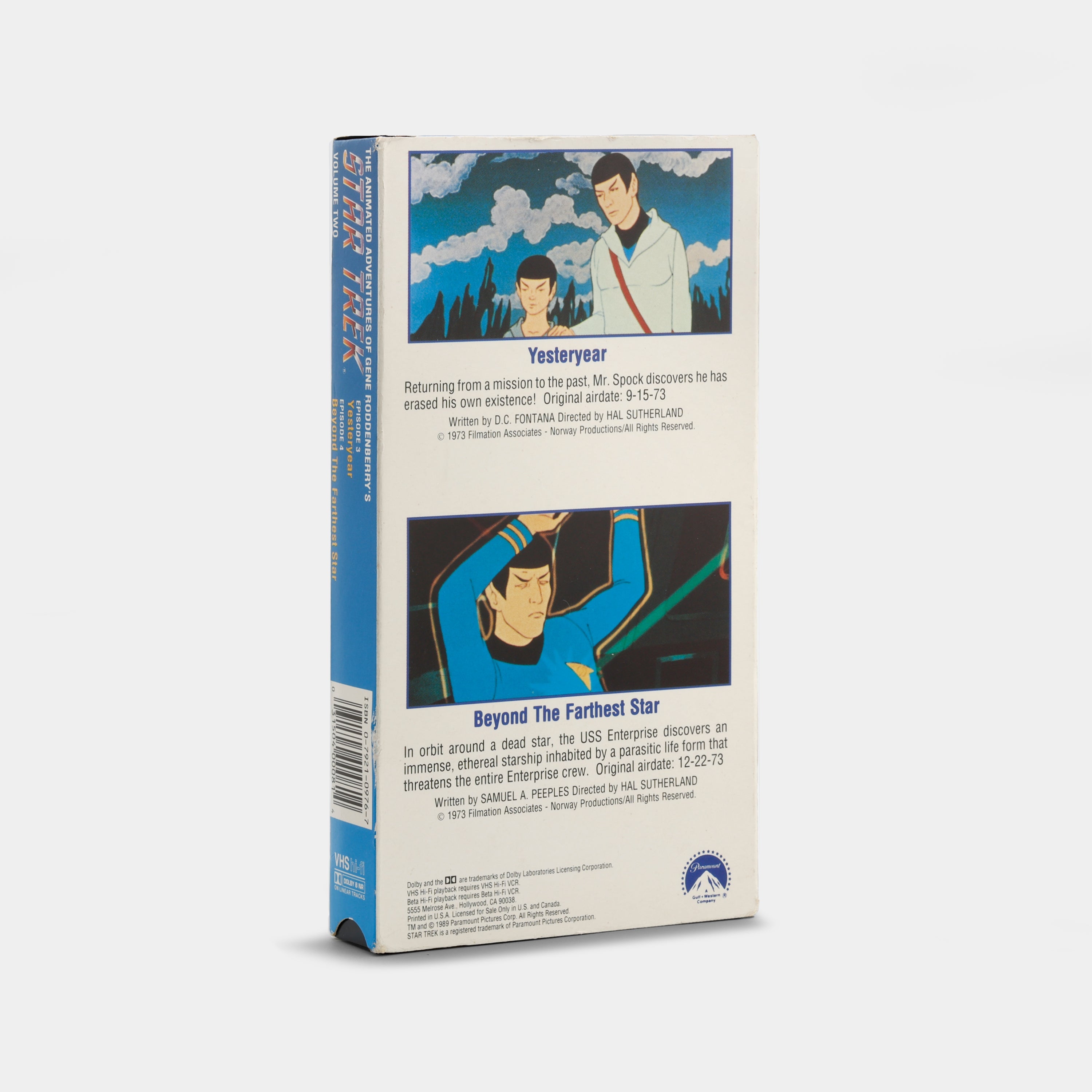 Star Trek: The Animated Series - Volume Two VHS Tape