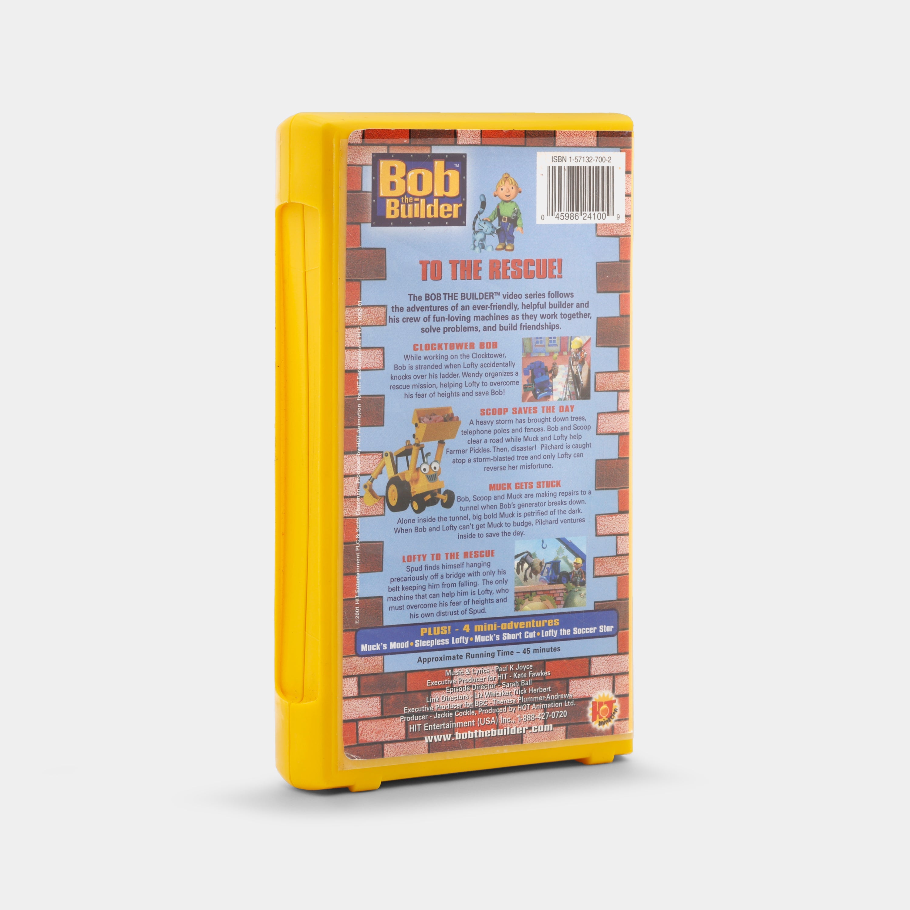 Bob the Builder: To the Rescue VHS Tape